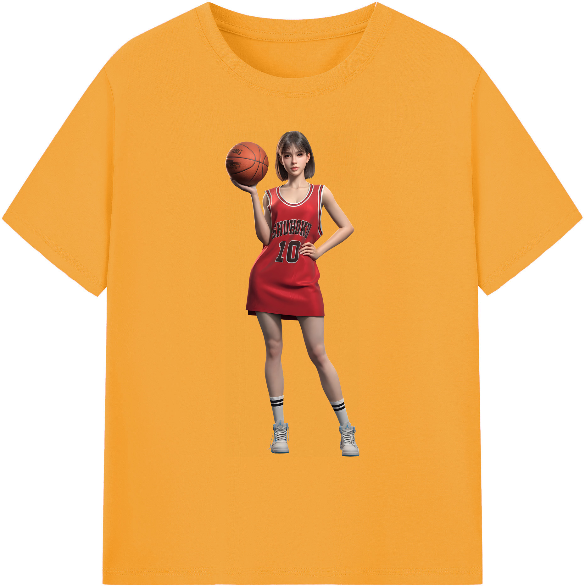 （画像用） SLAM DUNK／スラムダンク 綿100％ メンズ半袖Tシャツ｜肌触りやわらか＆通気性