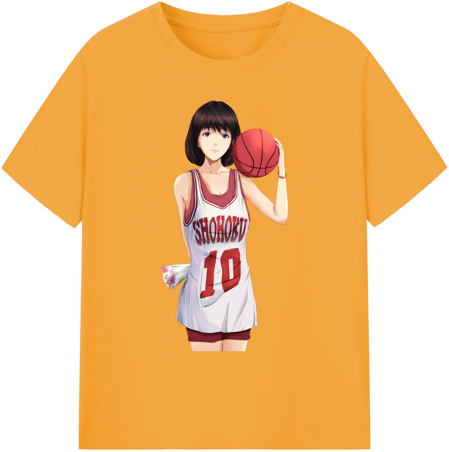 （画像用） SLAM DUNK／スラムダンク 綿100％ メンズ半袖Tシャツ｜肌触りやわらか＆通気性