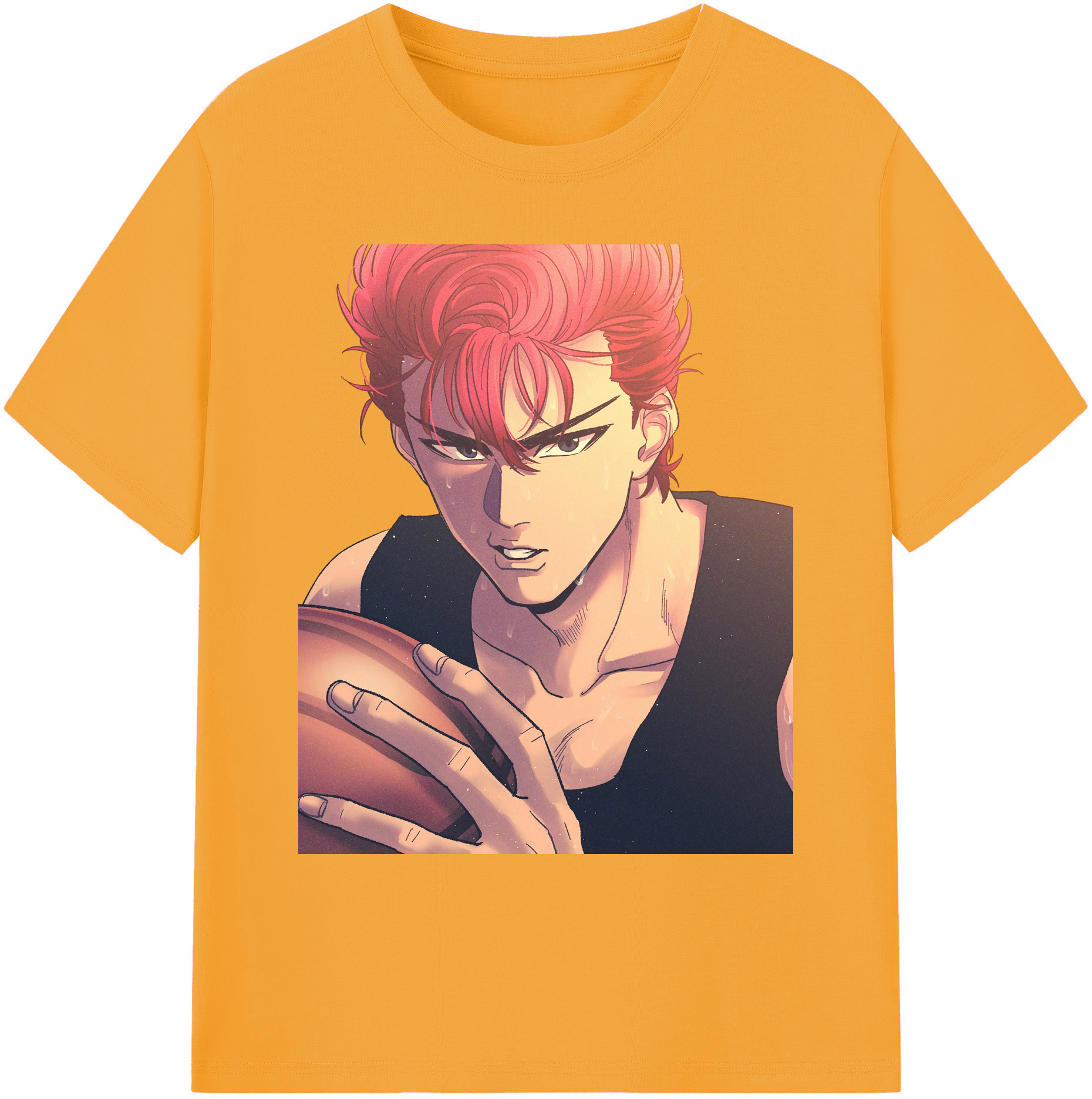 （画像用） SLAM DUNK／スラムダンク 綿100％ メンズ半袖Tシャツ｜肌触りやわらか＆通気性
