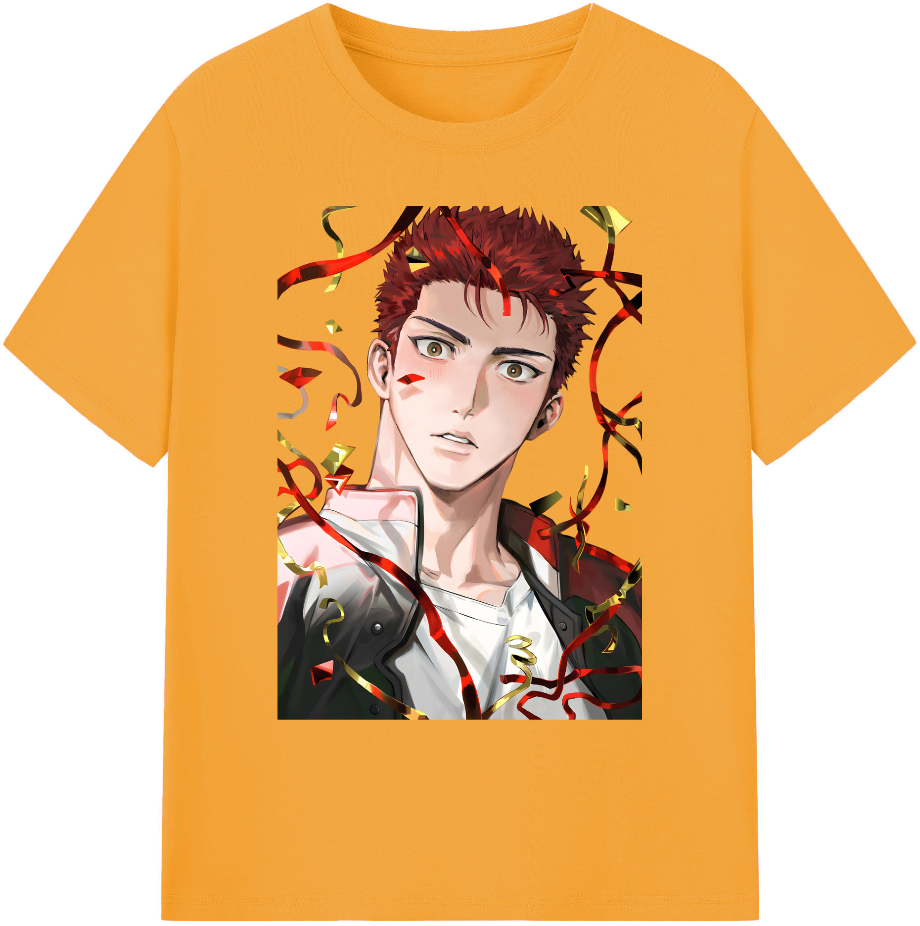 （画像用） SLAM DUNK／スラムダンク 綿100％ メンズ半袖Tシャツ｜肌触りやわらか＆通気性
