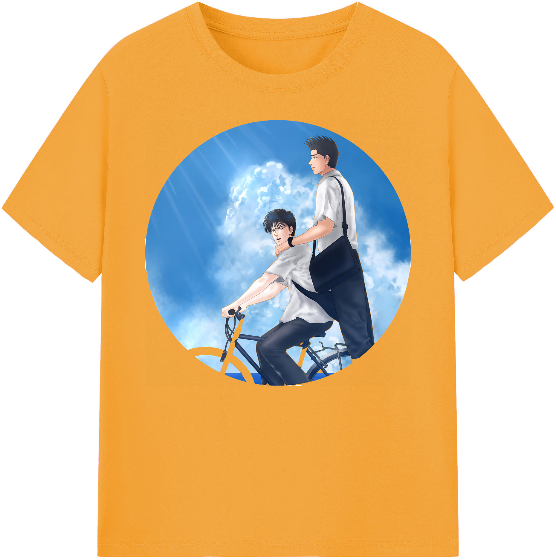 （画像用） SLAM DUNK／スラムダンク 綿100％ メンズ半袖Tシャツ｜肌触りやわらか＆通気性