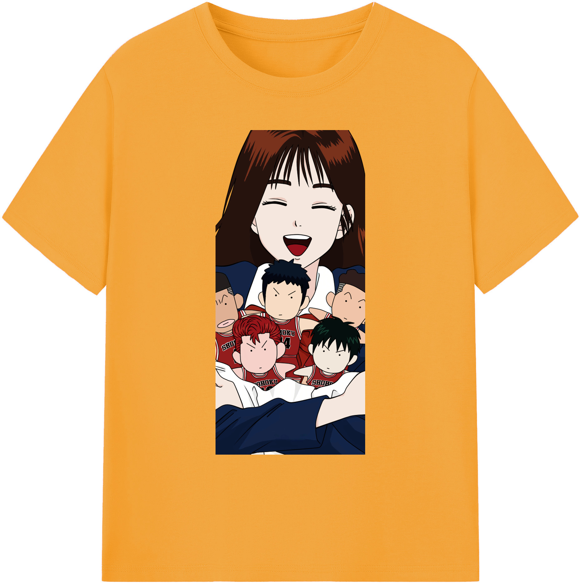 （画像用） SLAM DUNK／スラムダンク 綿100％ メンズ半袖Tシャツ｜肌触りやわらか＆通気性