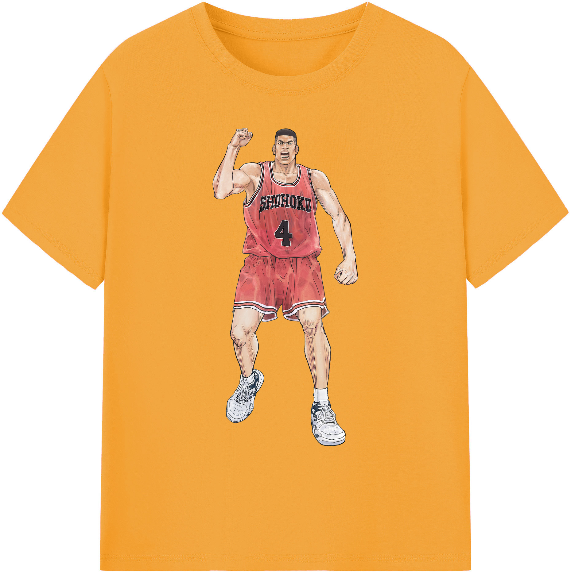 （画像用） SLAM DUNK／スラムダンク 綿100％ メンズ半袖Tシャツ｜肌触りやわらか＆通気性