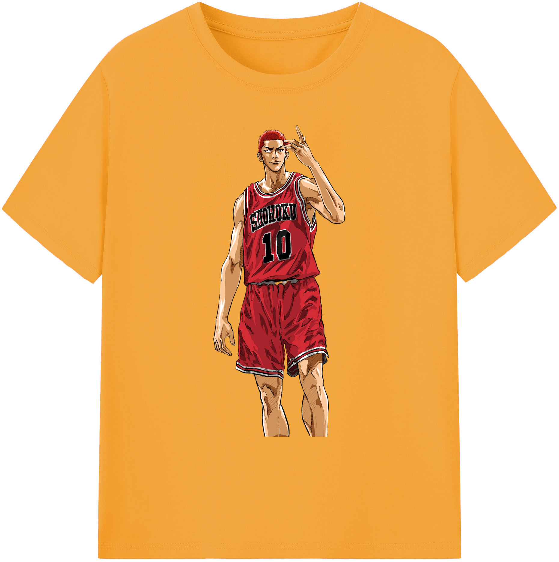 （画像用） SLAM DUNK／スラムダンク 綿100％ メンズ半袖Tシャツ｜肌触りやわらか＆通気性