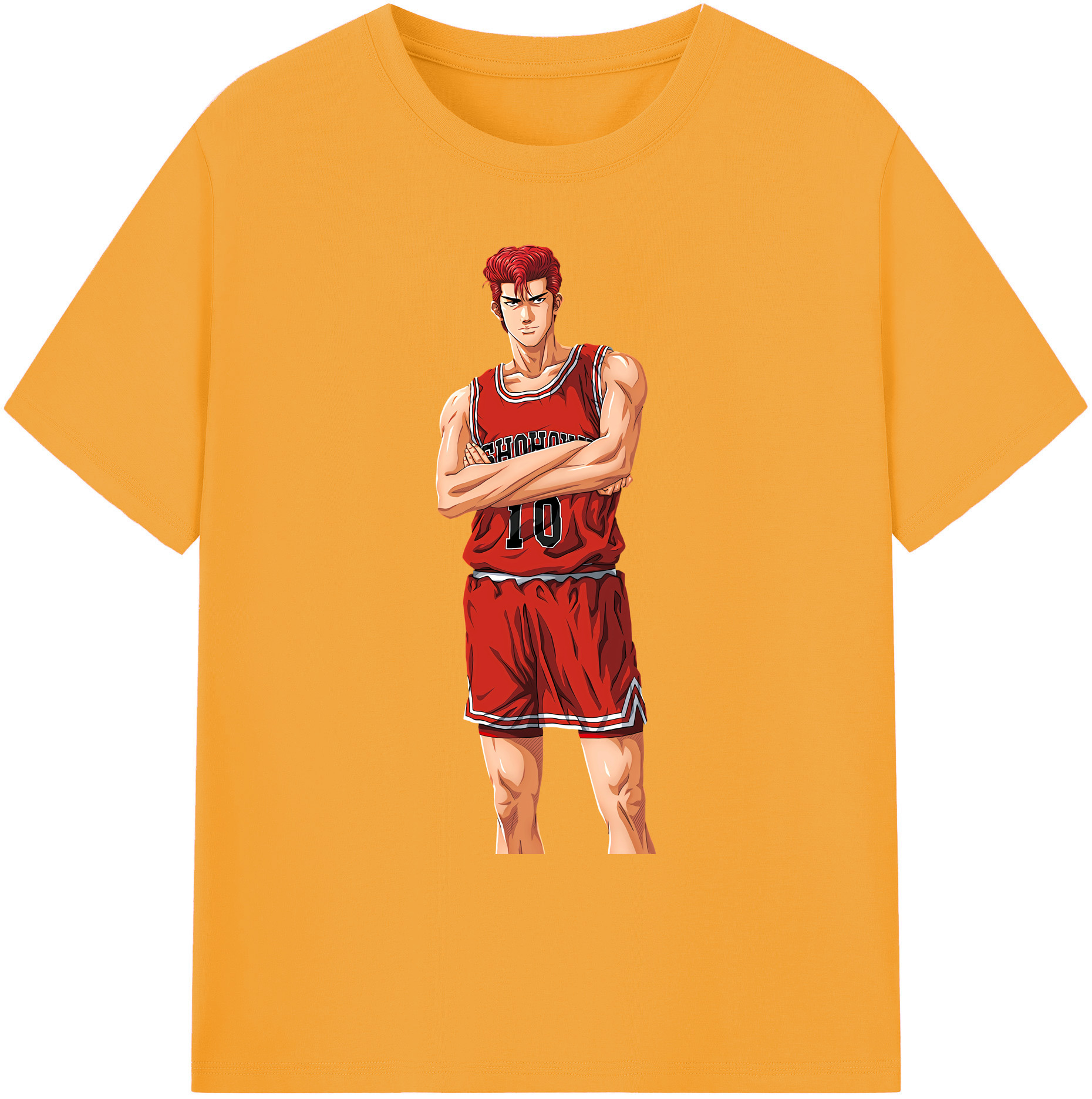 （画像用） SLAM DUNK／スラムダンク 綿100％ メンズ半袖Tシャツ｜肌触りやわらか＆通気性