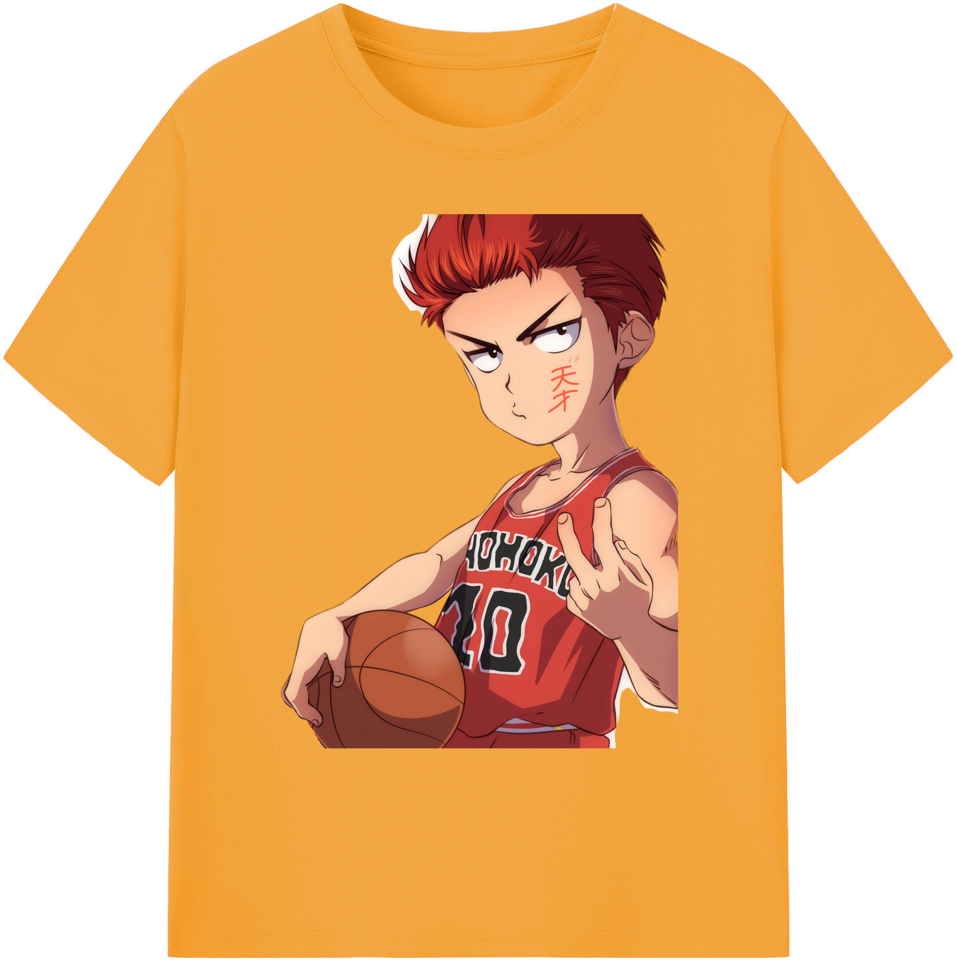 （画像用） SLAM DUNK／スラムダンク 綿100％ メンズ半袖Tシャツ｜肌触りやわらか＆通気性