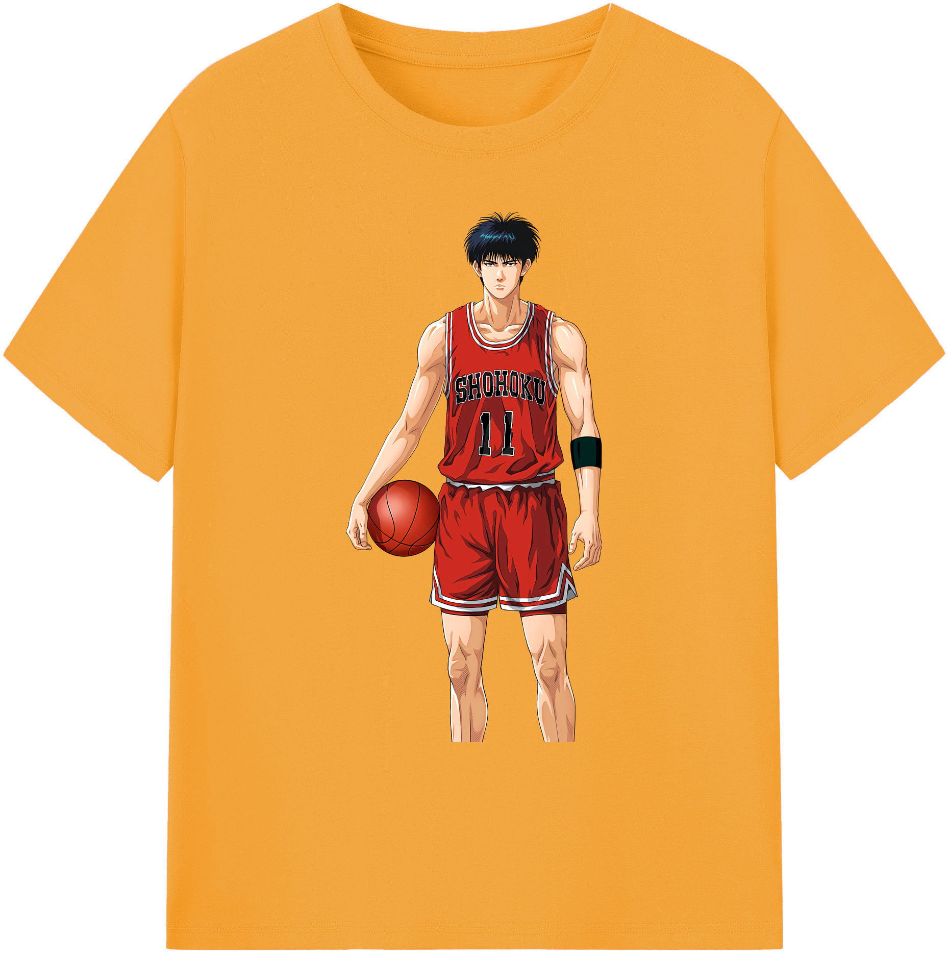 （画像用） SLAM DUNK／スラムダンク 綿100％ メンズ半袖Tシャツ｜肌触りやわらか＆通気性