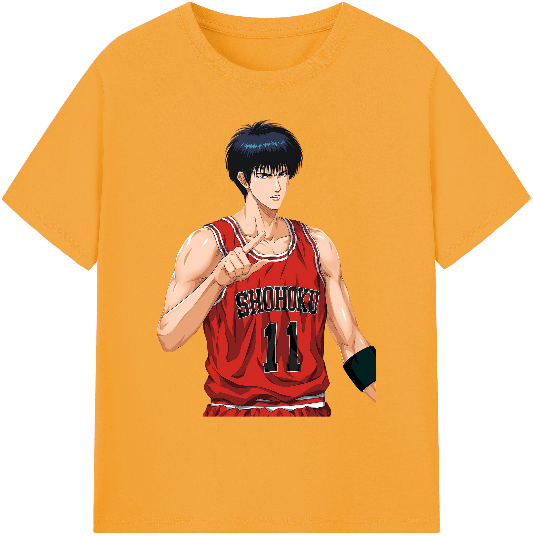 （画像用） SLAM DUNK／スラムダンク 綿100％ メンズ半袖Tシャツ｜肌触りやわらか＆通気性