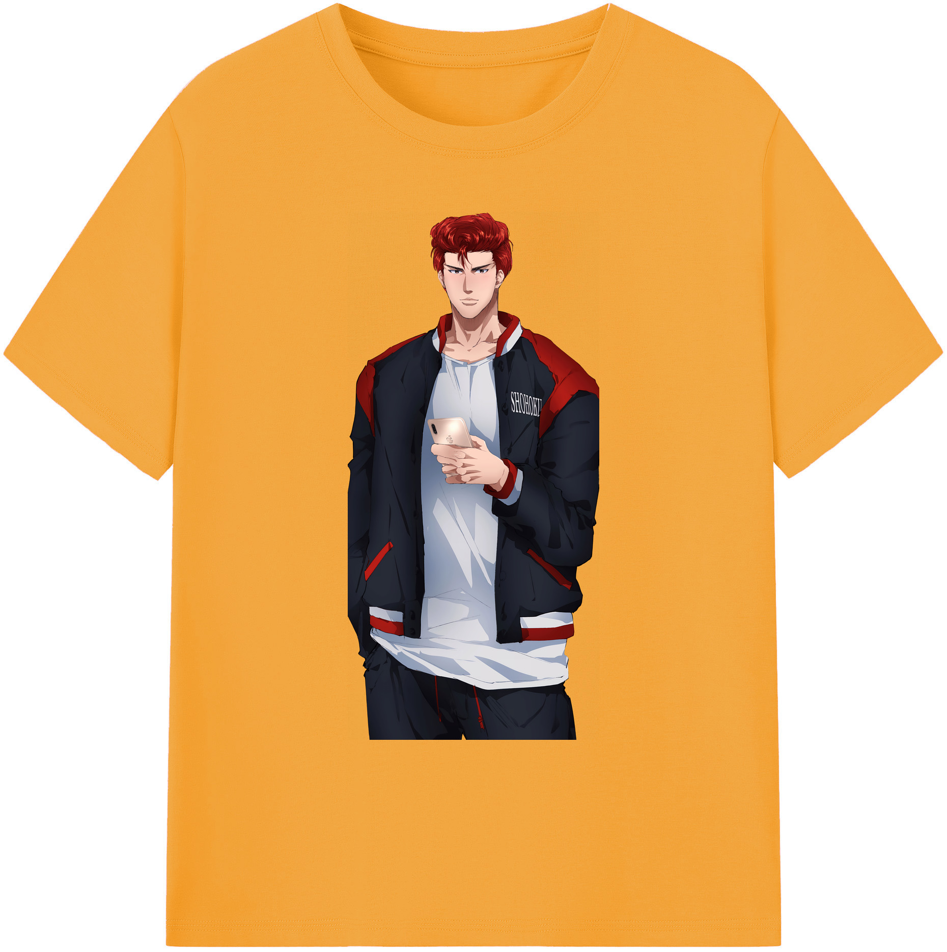 （画像用） SLAM DUNK／スラムダンク 綿100％ メンズ半袖Tシャツ｜肌触りやわらか＆通気性