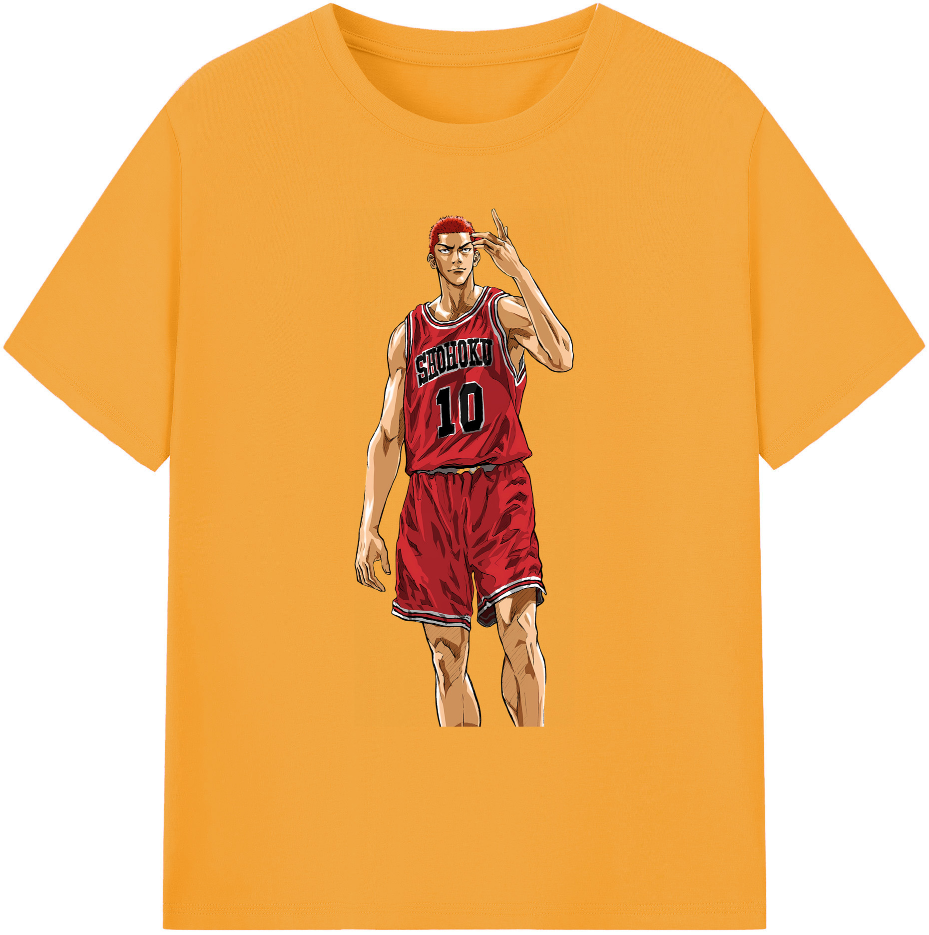 （画像用） SLAM DUNK／スラムダンク 綿100％ メンズ半袖Tシャツ｜肌触りやわらか＆通気性