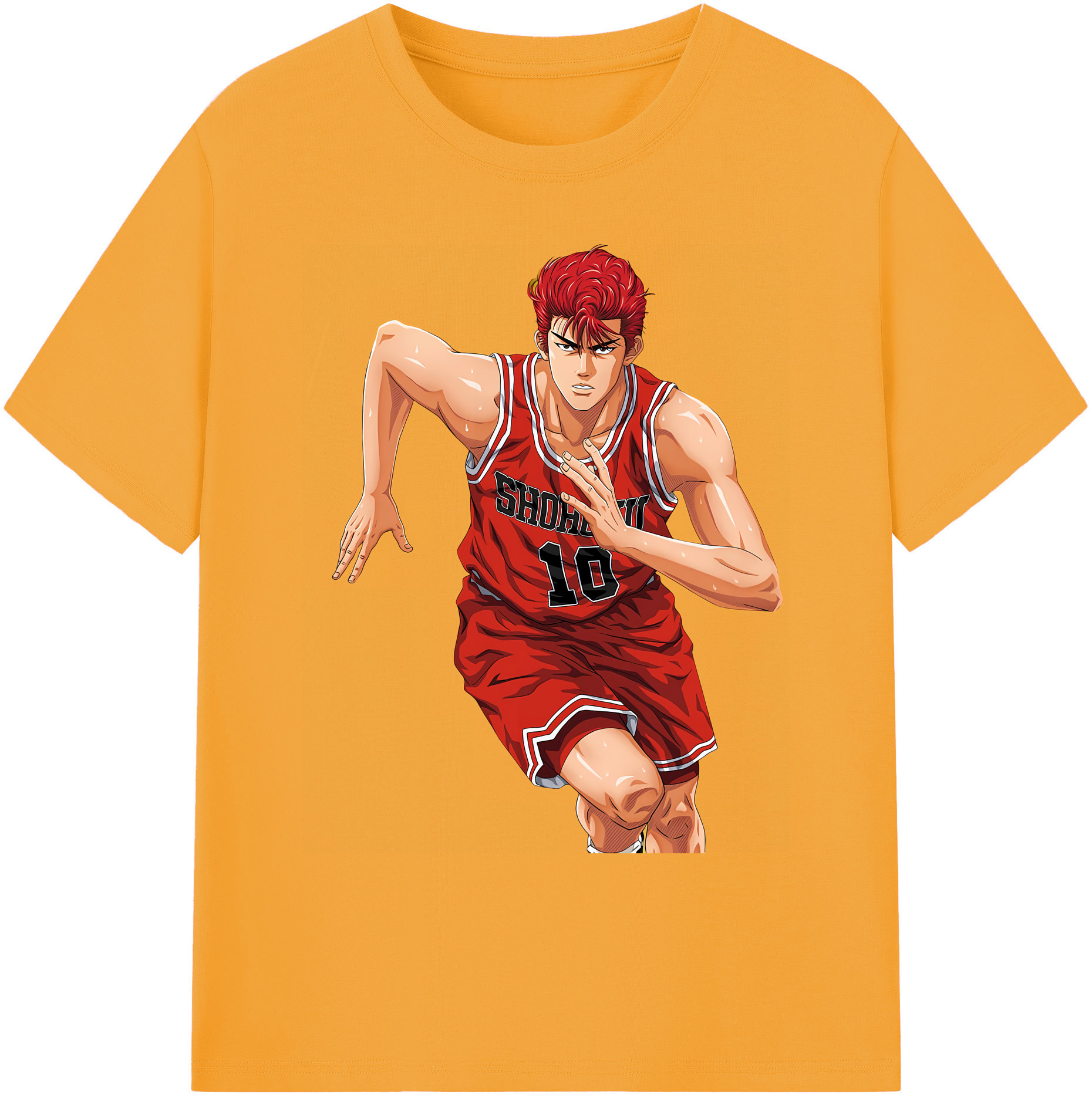 （画像用） SLAM DUNK／スラムダンク 綿100％ メンズ半袖Tシャツ｜肌触りやわらか＆通気性