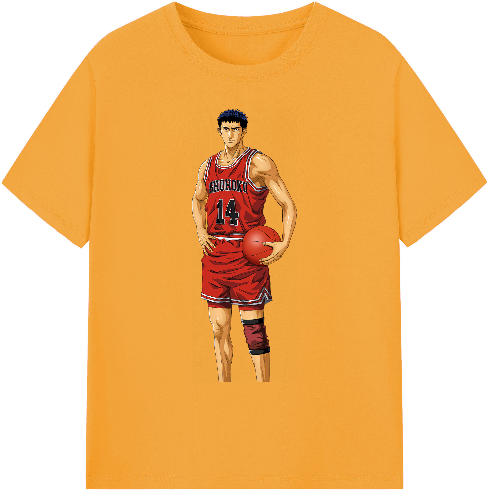 （画像用） SLAM DUNK／スラムダンク 綿100％ メンズ半袖Tシャツ｜肌触りやわらか＆通気性