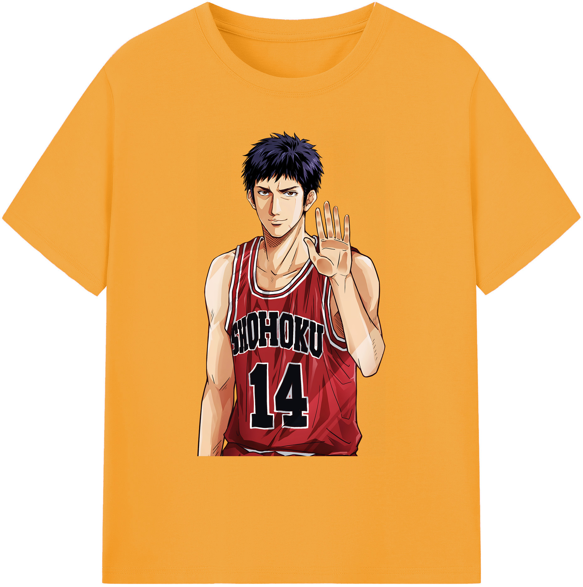 （画像用） SLAM DUNK／スラムダンク 綿100％ メンズ半袖Tシャツ｜肌触りやわらか＆通気性