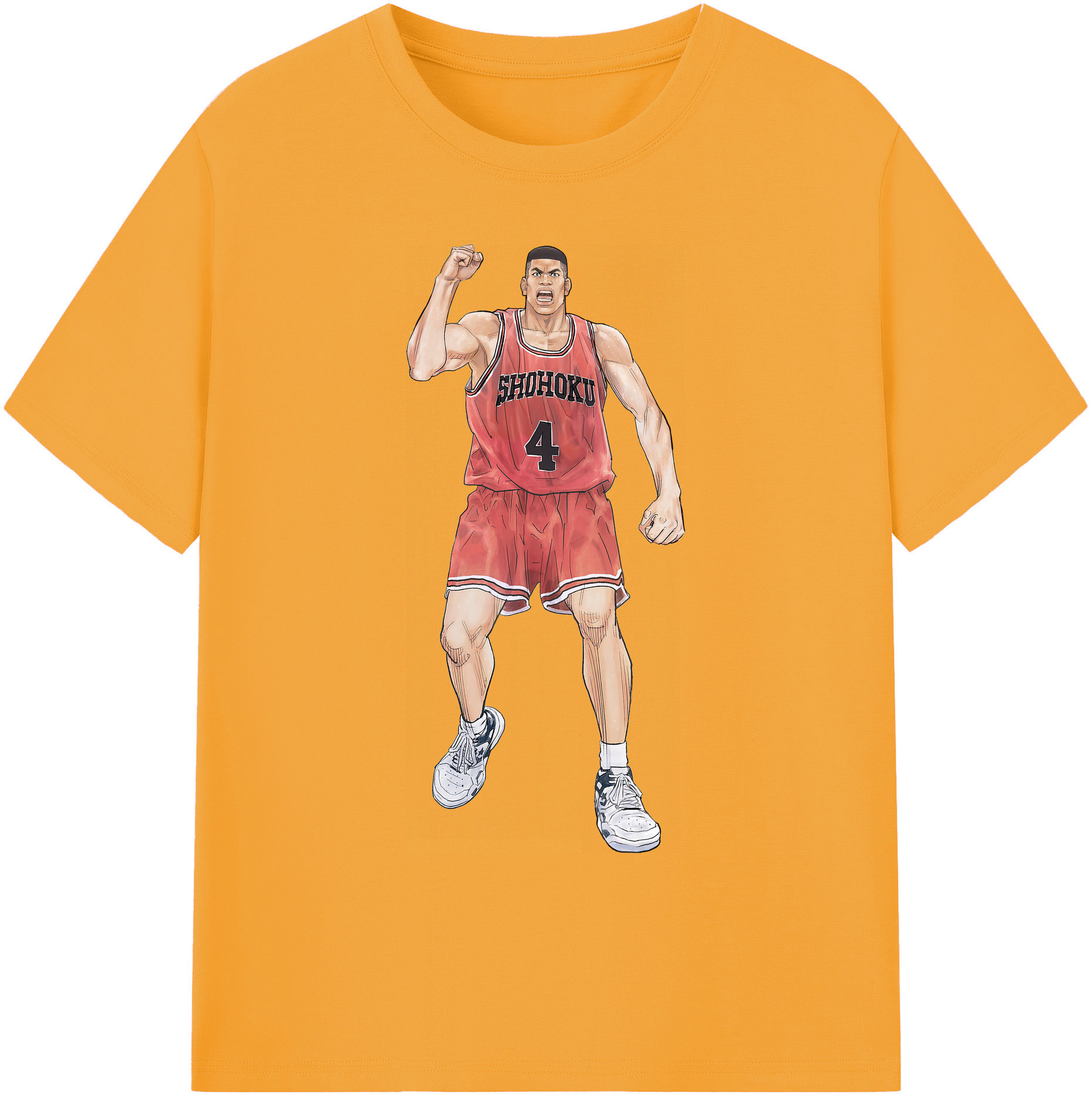 （画像用） SLAM DUNK／スラムダンク 綿100％ メンズ半袖Tシャツ｜肌触りやわらか＆通気性