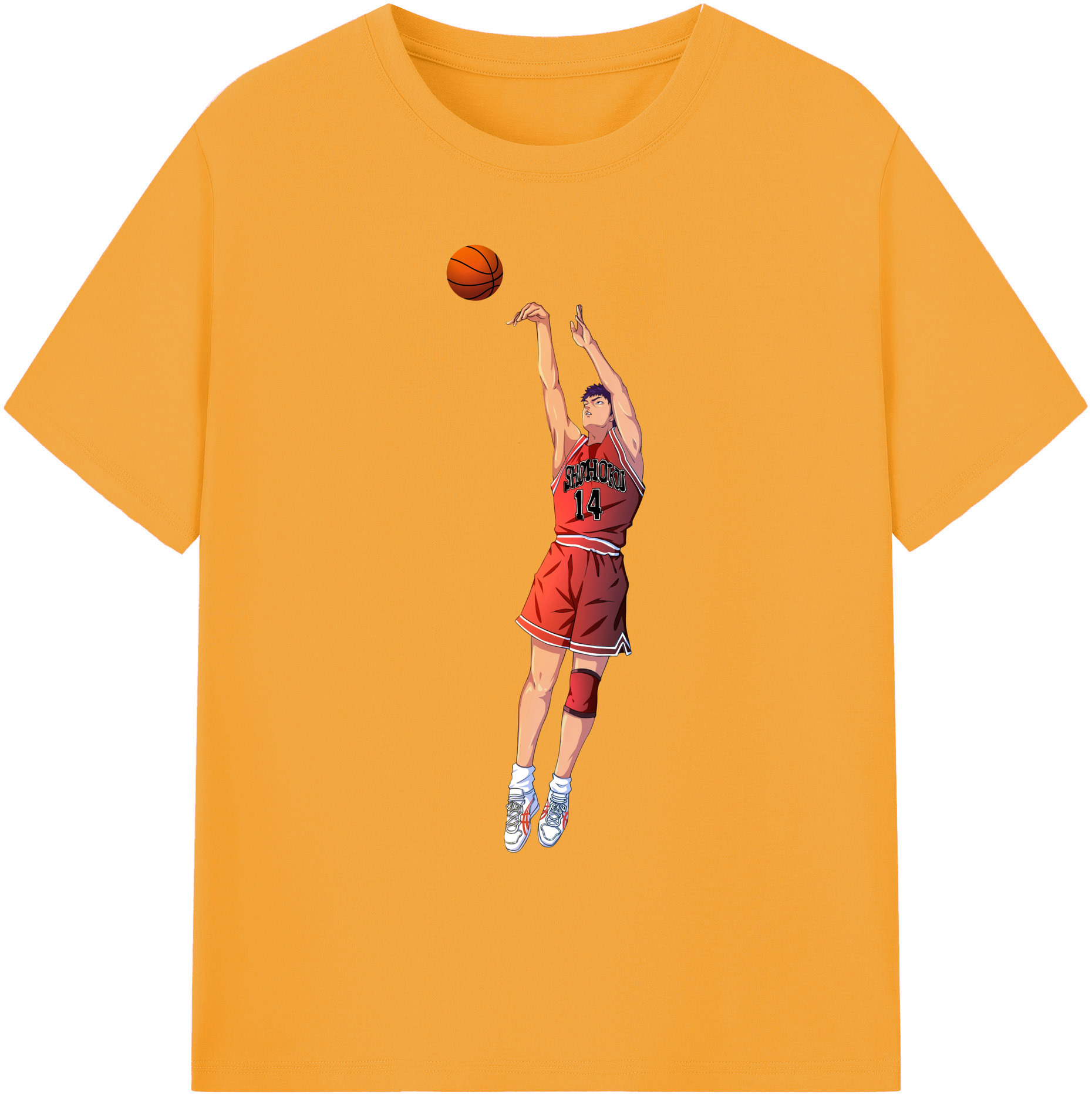 （画像用） SLAM DUNK／スラムダンク 綿100％ メンズ半袖Tシャツ｜肌触りやわらか＆通気性