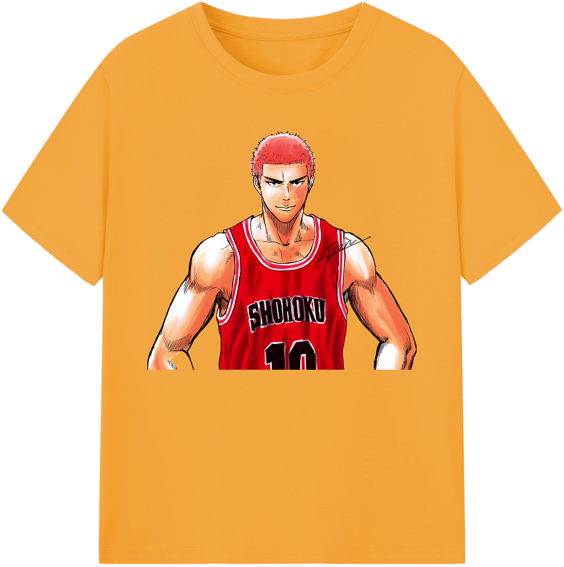（画像用） SLAM DUNK／スラムダンク 綿100％ メンズ半袖Tシャツ｜肌触りやわらか＆通気性