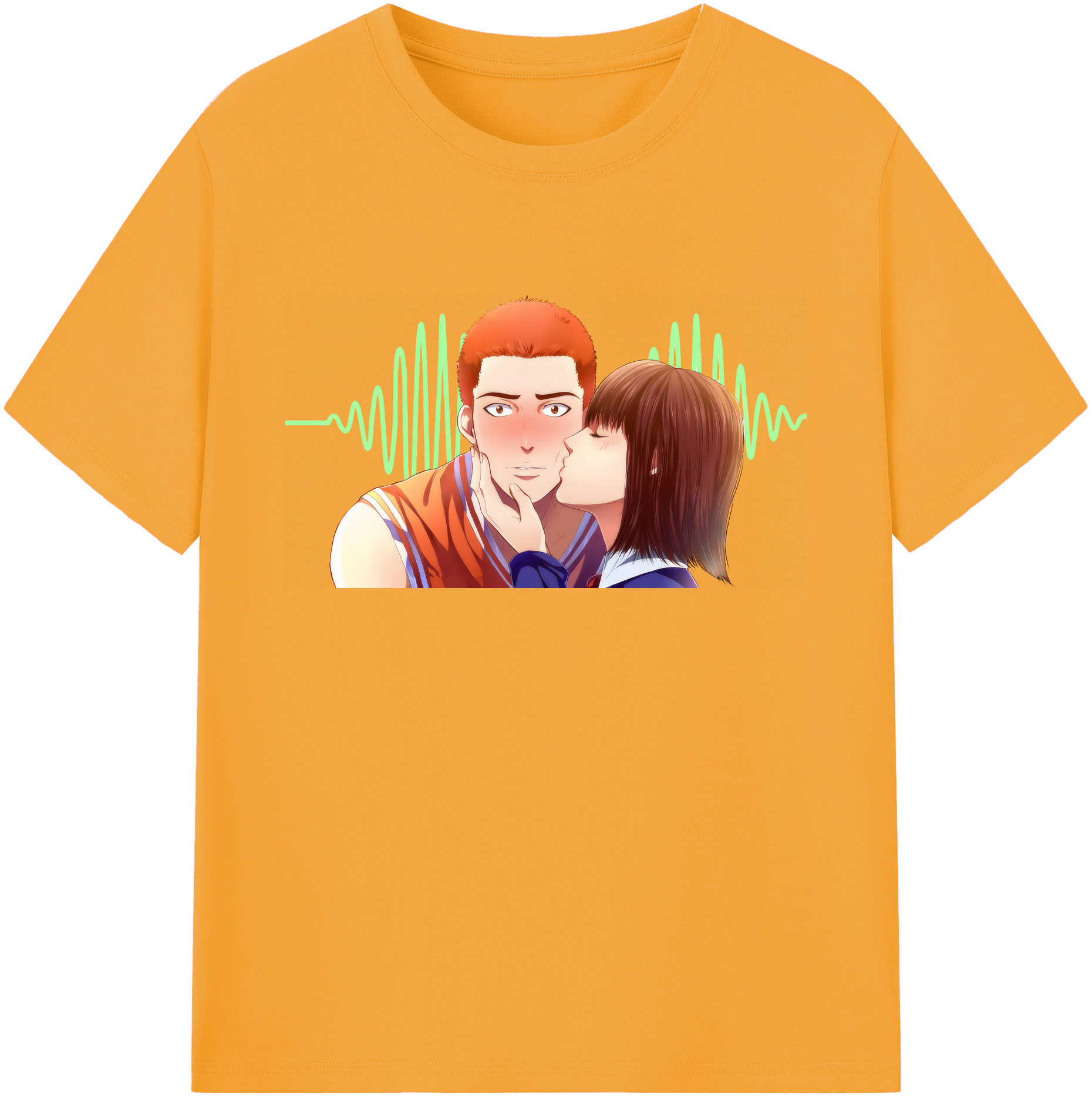 （画像用） SLAM DUNK／スラムダンク 綿100％ メンズ半袖Tシャツ｜肌触りやわらか＆通気性