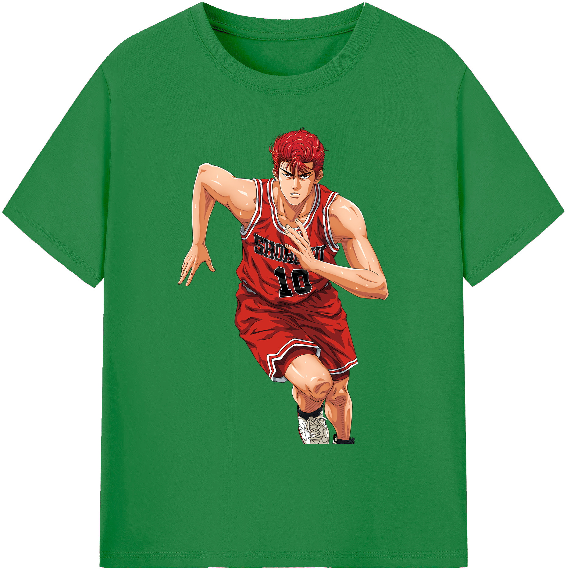 （画像用） SLAM DUNK／スラムダンク 綿100％ メンズ半袖Tシャツ｜肌触りやわらか＆通気性