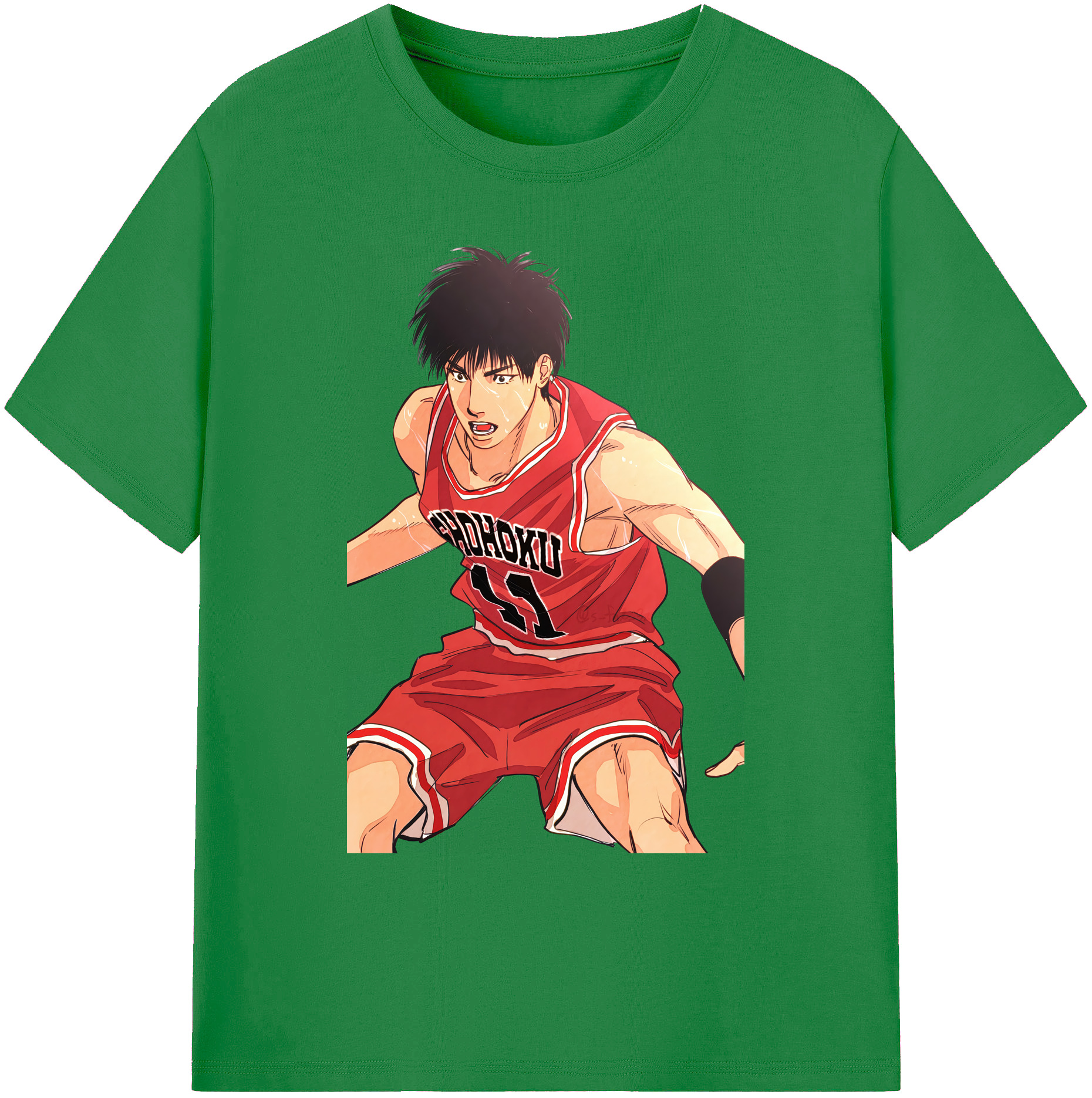 （画像用） SLAM DUNK／スラムダンク 綿100％ メンズ半袖Tシャツ｜肌触りやわらか＆通気性