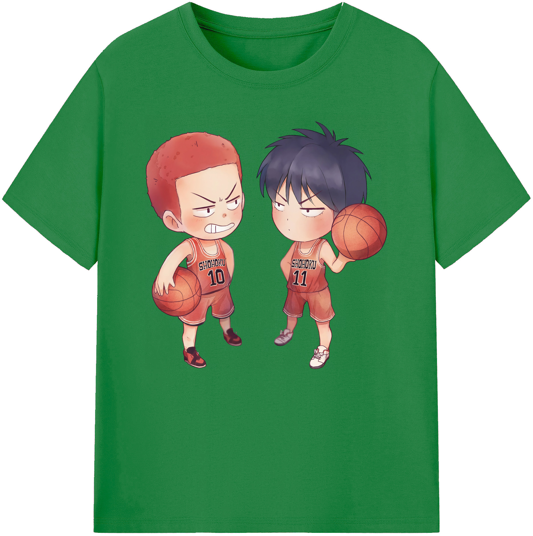 （画像用） SLAM DUNK／スラムダンク 綿100％ メンズ半袖Tシャツ｜肌触りやわらか＆通気性