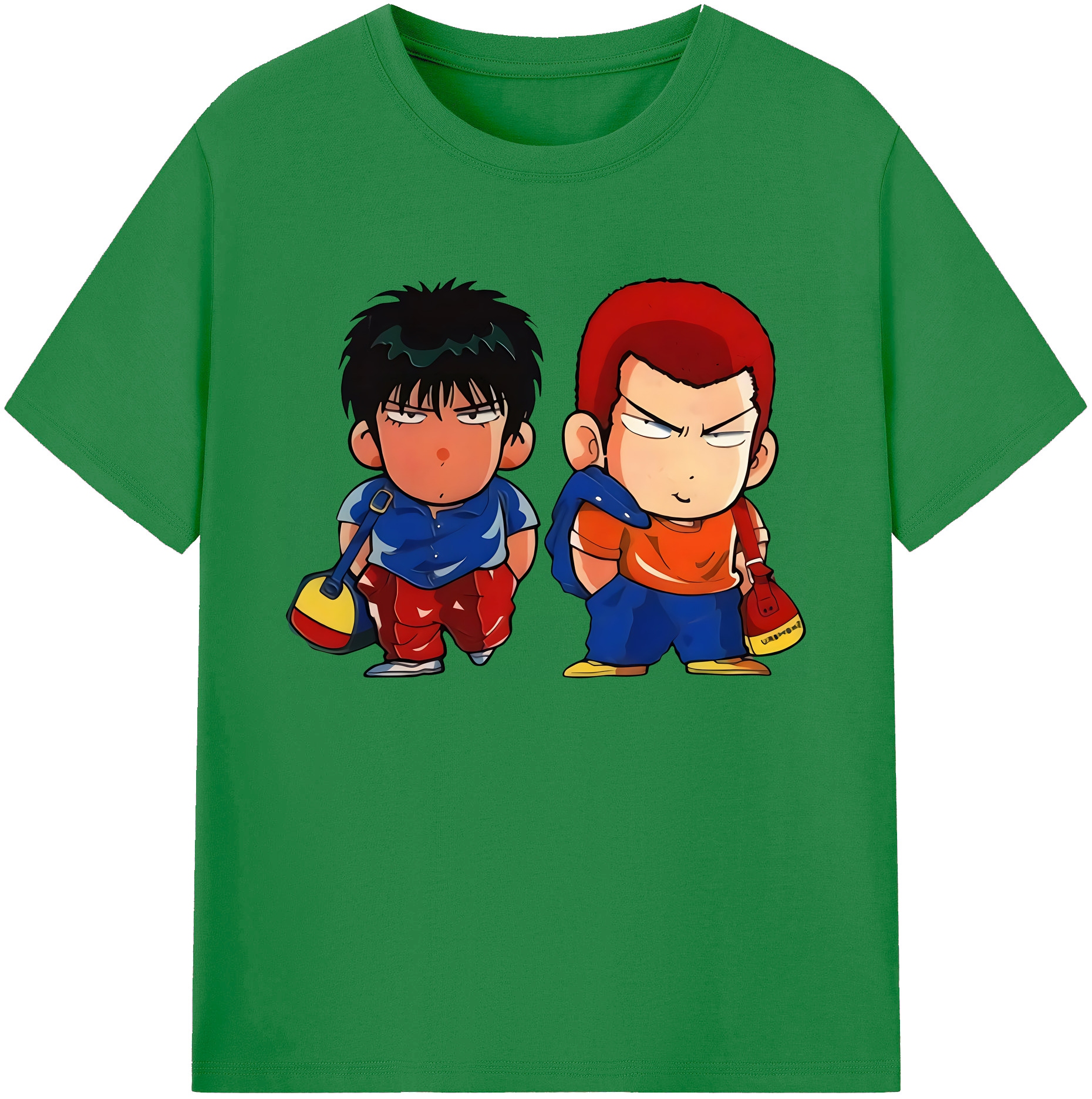 （画像用） SLAM DUNK／スラムダンク 綿100％ メンズ半袖Tシャツ｜肌触りやわらか＆通気性