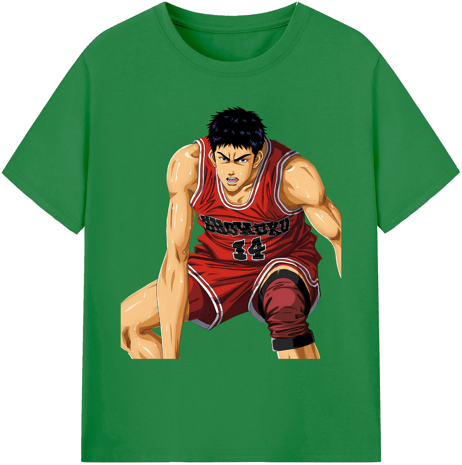 （画像用） SLAM DUNK／スラムダンク 綿100％ メンズ半袖Tシャツ｜肌触りやわらか＆通気性