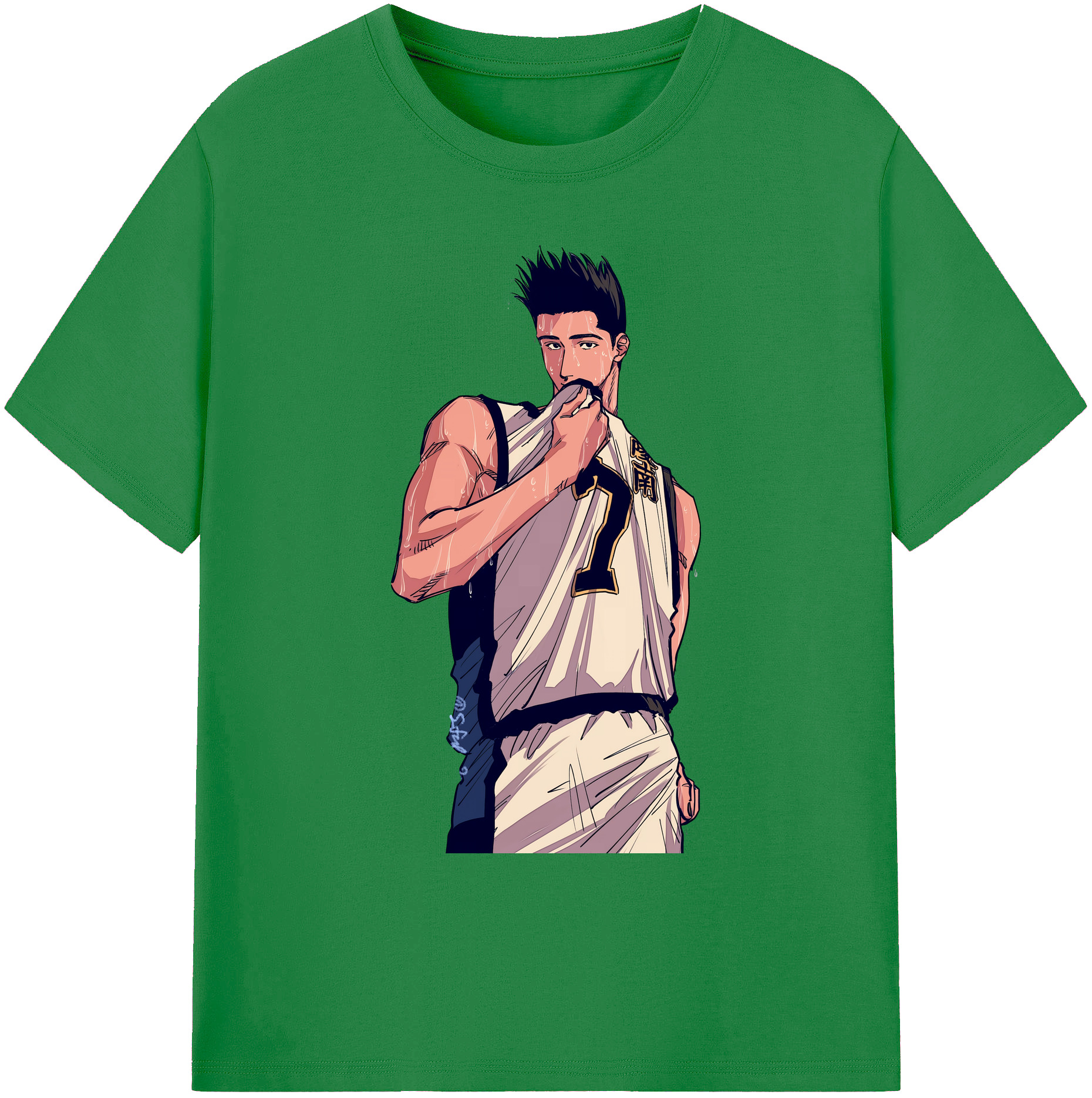 （画像用） SLAM DUNK／スラムダンク 綿100％ メンズ半袖Tシャツ｜肌触りやわらか＆通気性