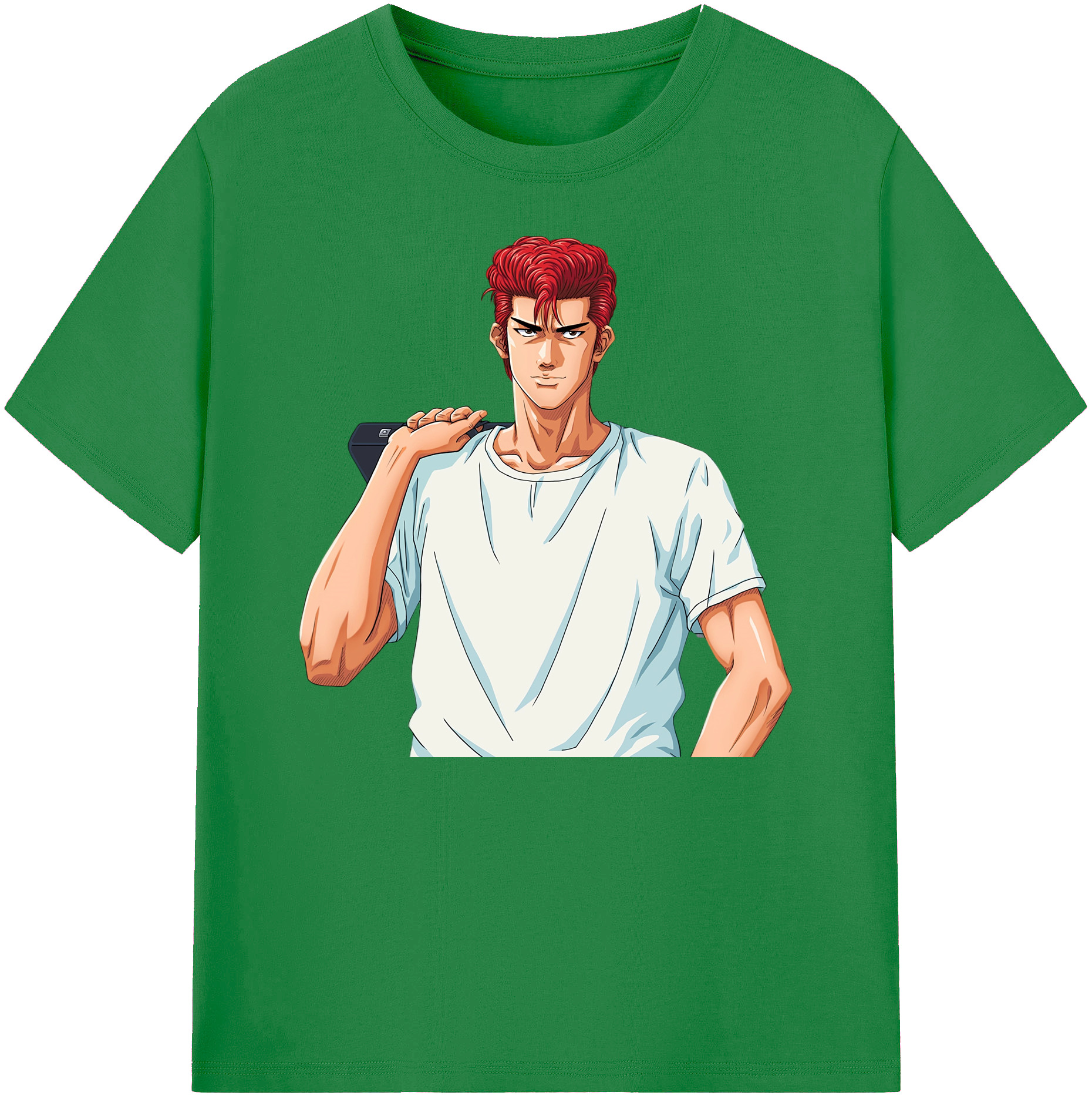 （画像用） SLAM DUNK／スラムダンク 綿100％ メンズ半袖Tシャツ｜肌触りやわらか＆通気性