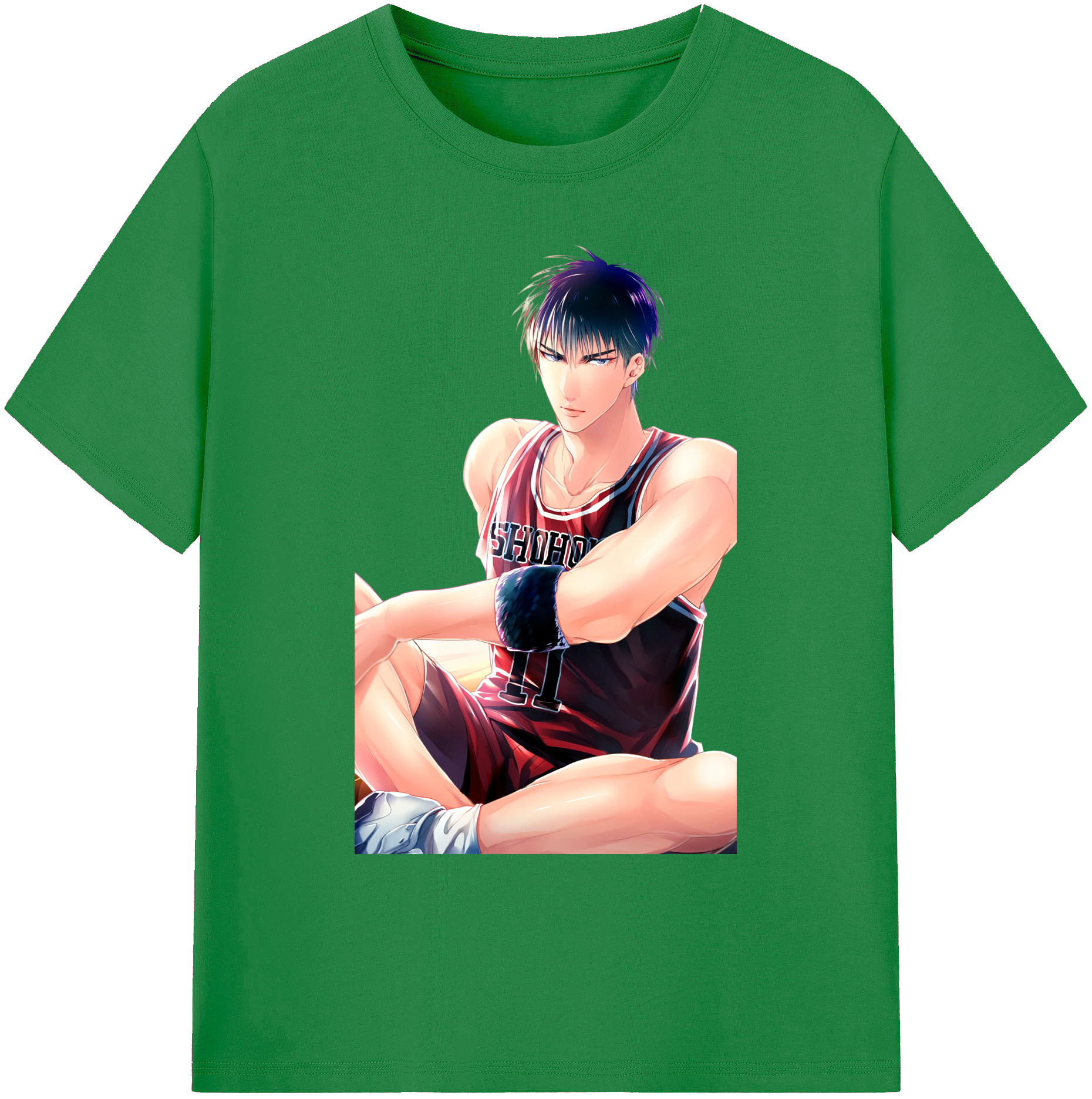 （画像用） SLAM DUNK／スラムダンク 綿100％ メンズ半袖Tシャツ｜肌触りやわらか＆通気性