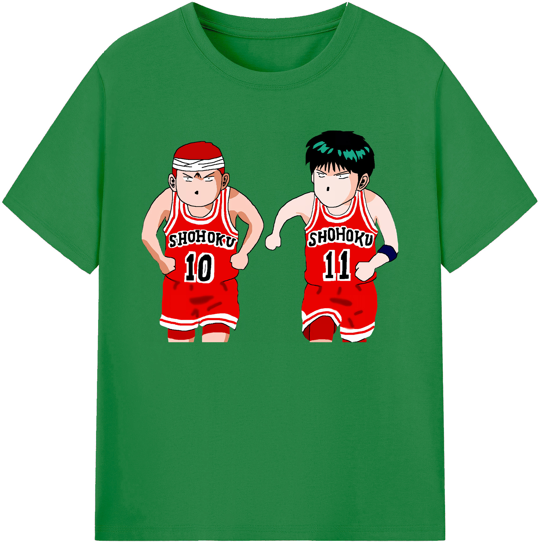 （画像用） SLAM DUNK／スラムダンク 綿100％ メンズ半袖Tシャツ｜肌触りやわらか＆通気性