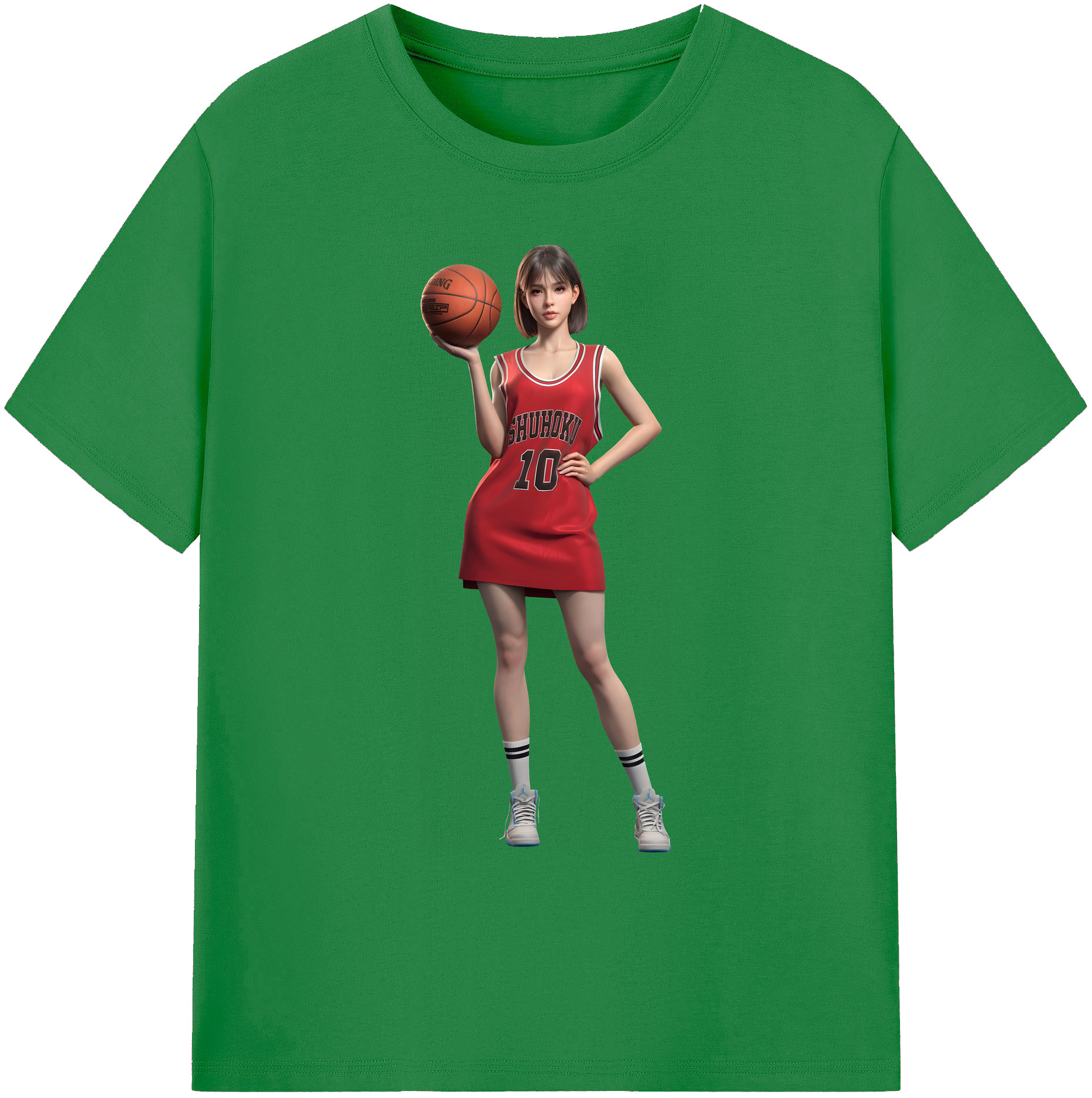（画像用） SLAM DUNK／スラムダンク 綿100％ メンズ半袖Tシャツ｜肌触りやわらか＆通気性