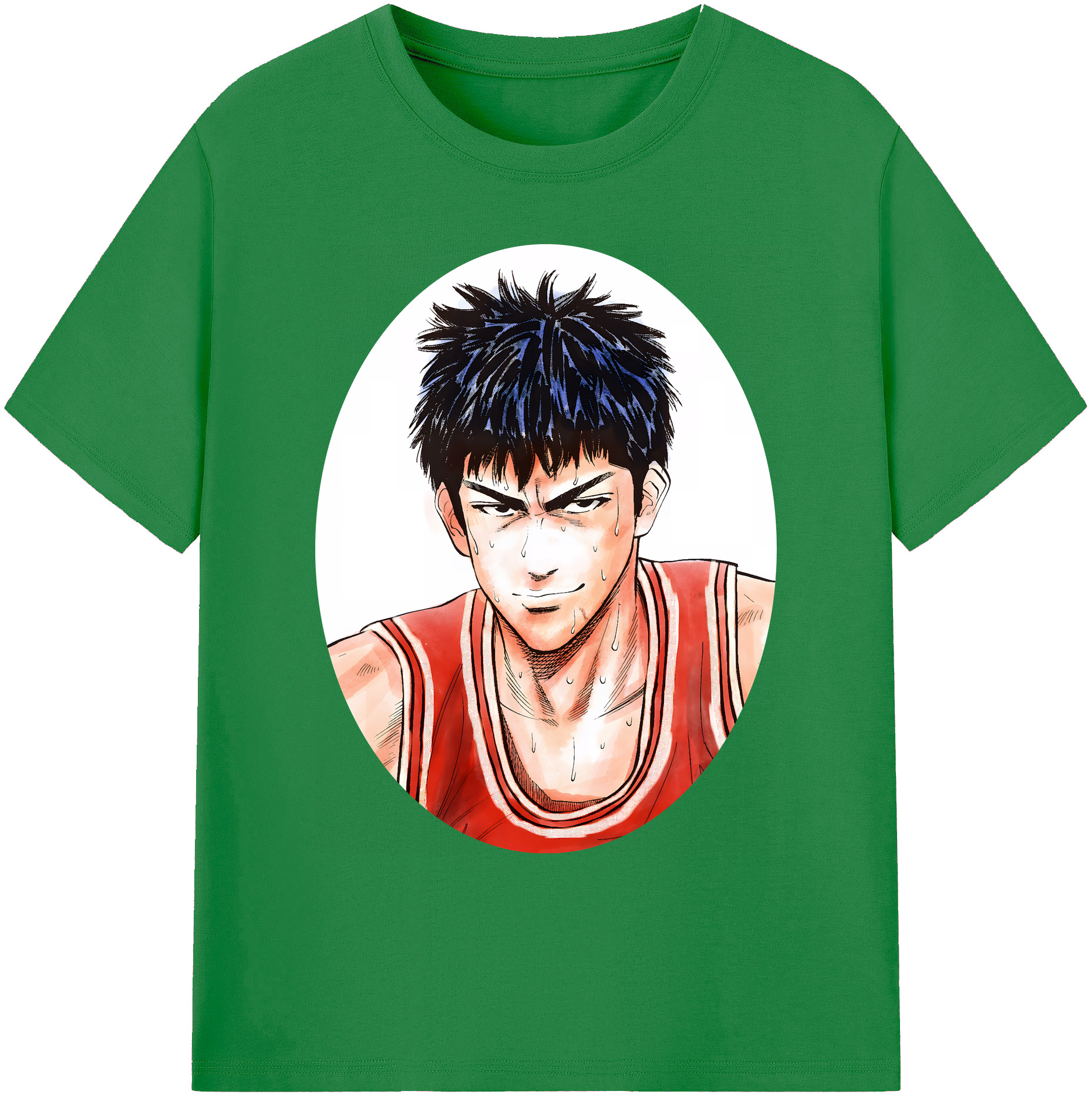 （画像用） SLAM DUNK／スラムダンク 綿100％ メンズ半袖Tシャツ｜肌触りやわらか＆通気性