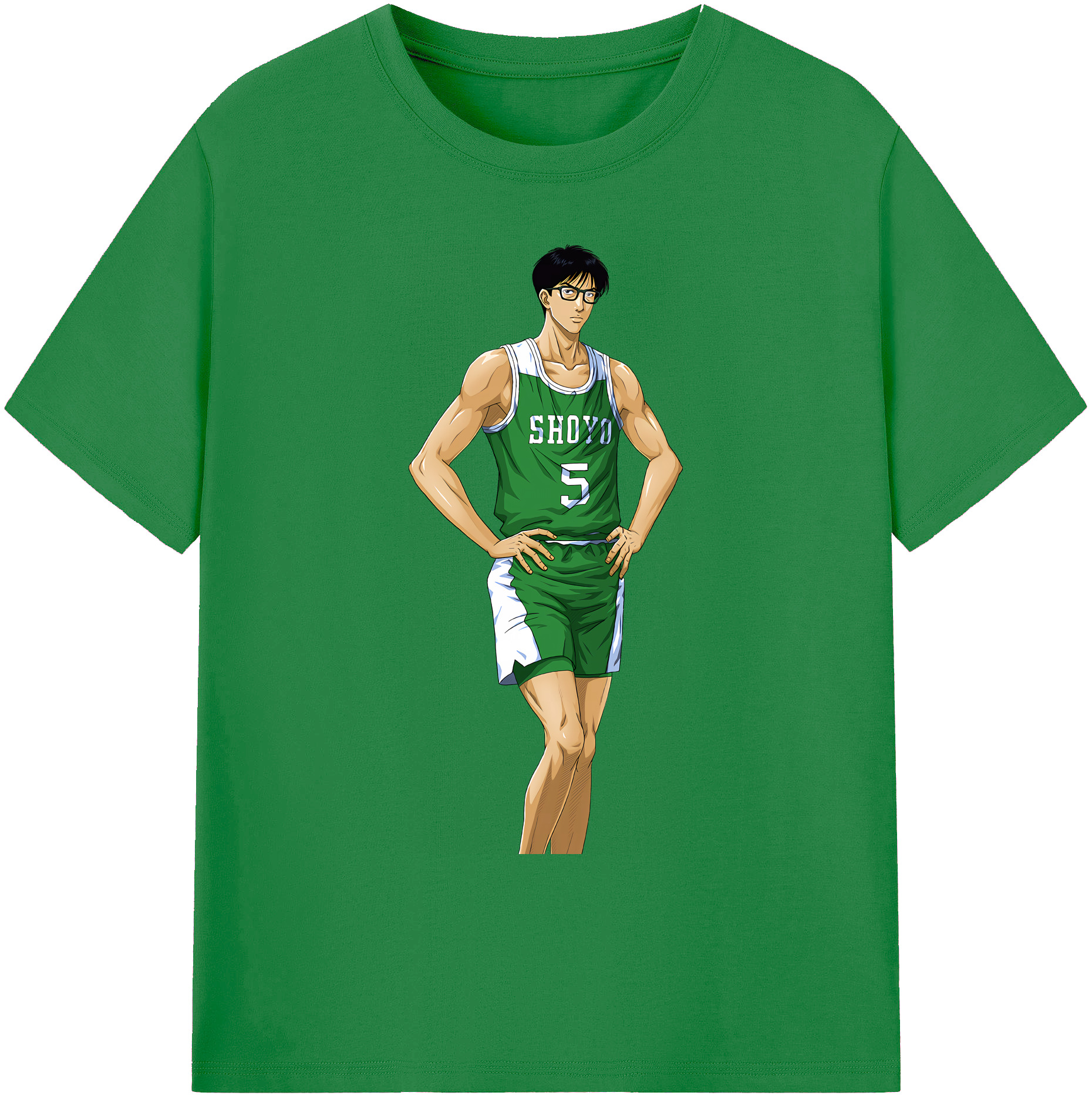 （画像用） SLAM DUNK／スラムダンク 綿100％ メンズ半袖Tシャツ｜肌触りやわらか＆通気性