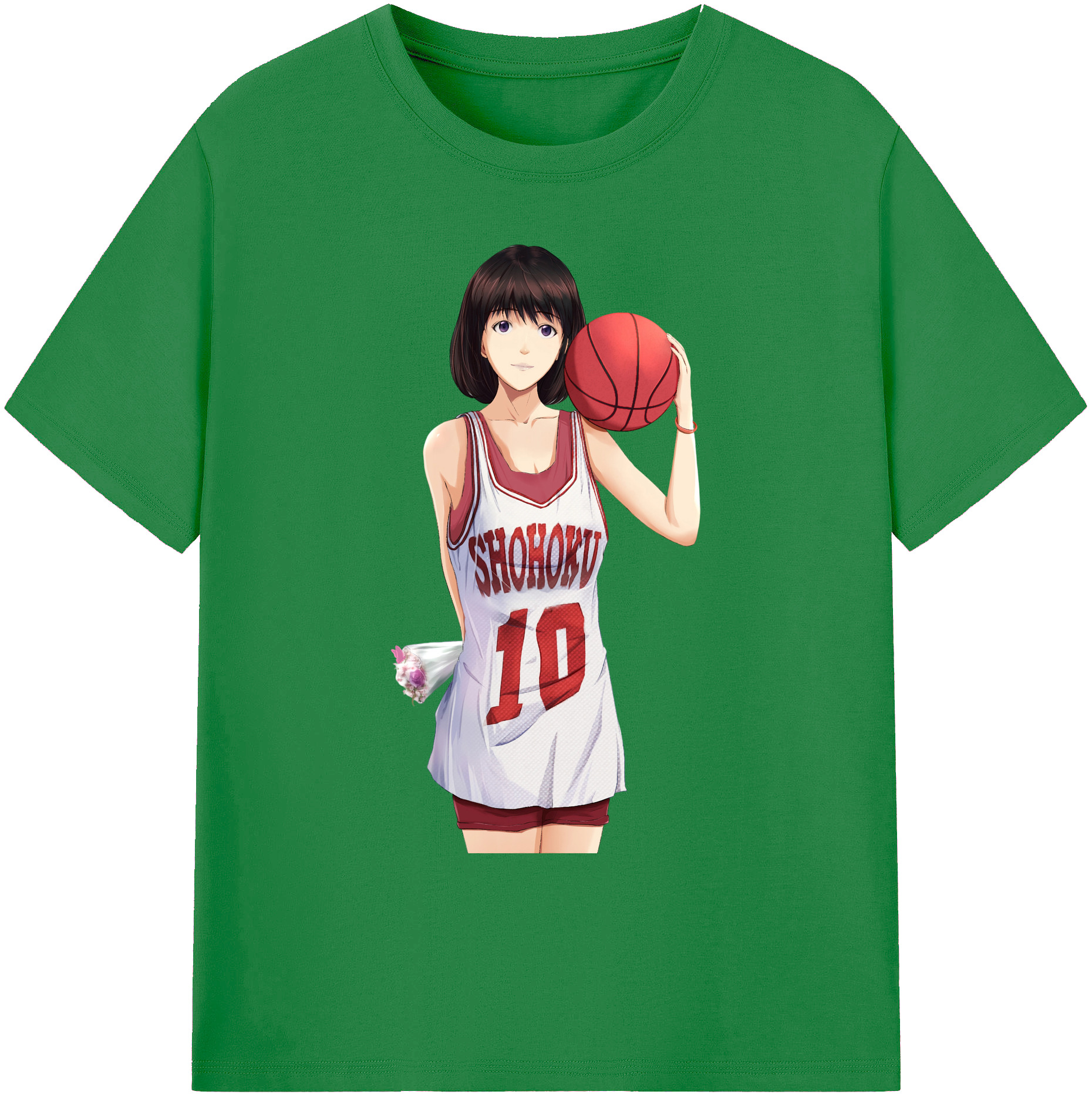 （画像用） SLAM DUNK／スラムダンク 綿100％ メンズ半袖Tシャツ｜肌触りやわらか＆通気性