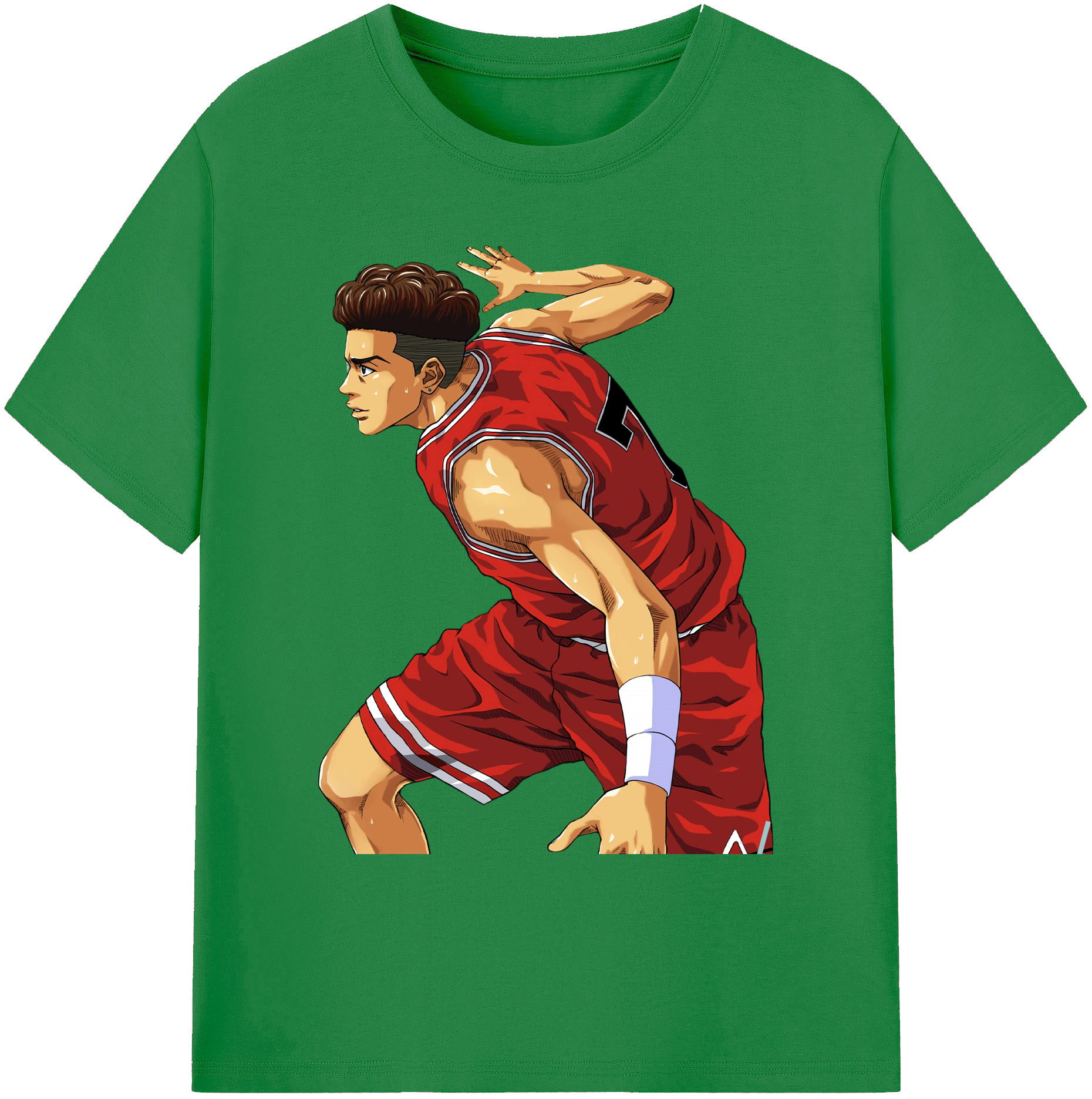 （画像用） SLAM DUNK／スラムダンク 綿100％ メンズ半袖Tシャツ｜肌触りやわらか＆通気性