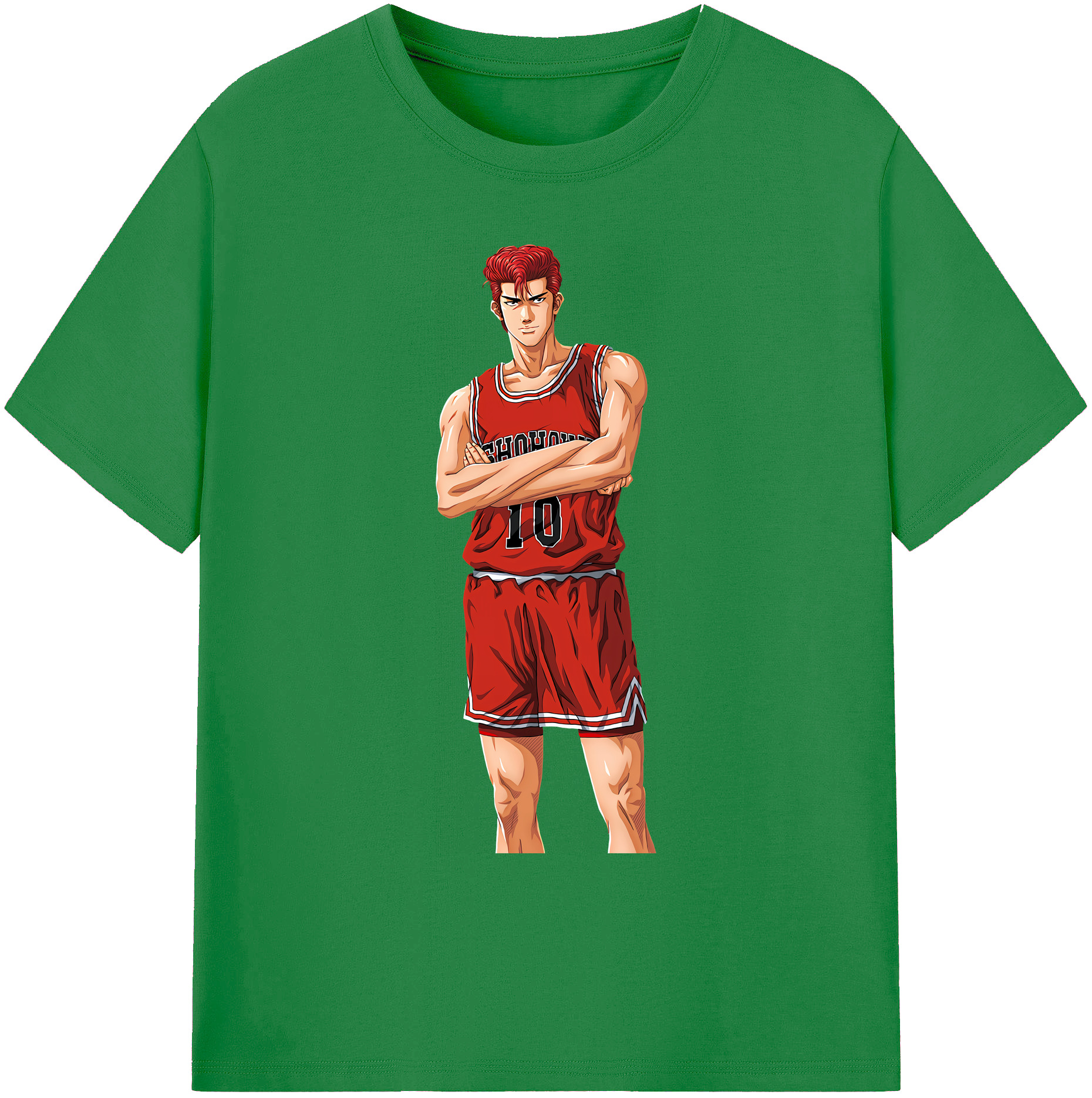 （画像用） SLAM DUNK／スラムダンク 綿100％ メンズ半袖Tシャツ｜肌触りやわらか＆通気性