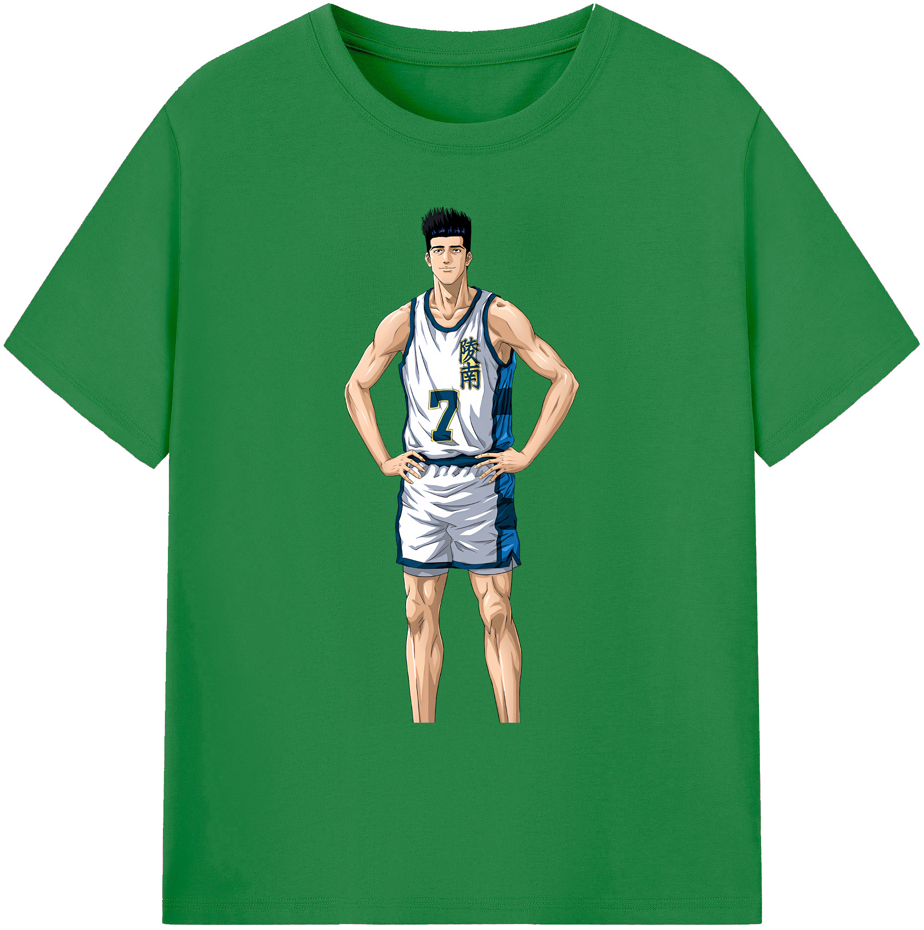 （画像用） SLAM DUNK／スラムダンク 綿100％ メンズ半袖Tシャツ｜肌触りやわらか＆通気性