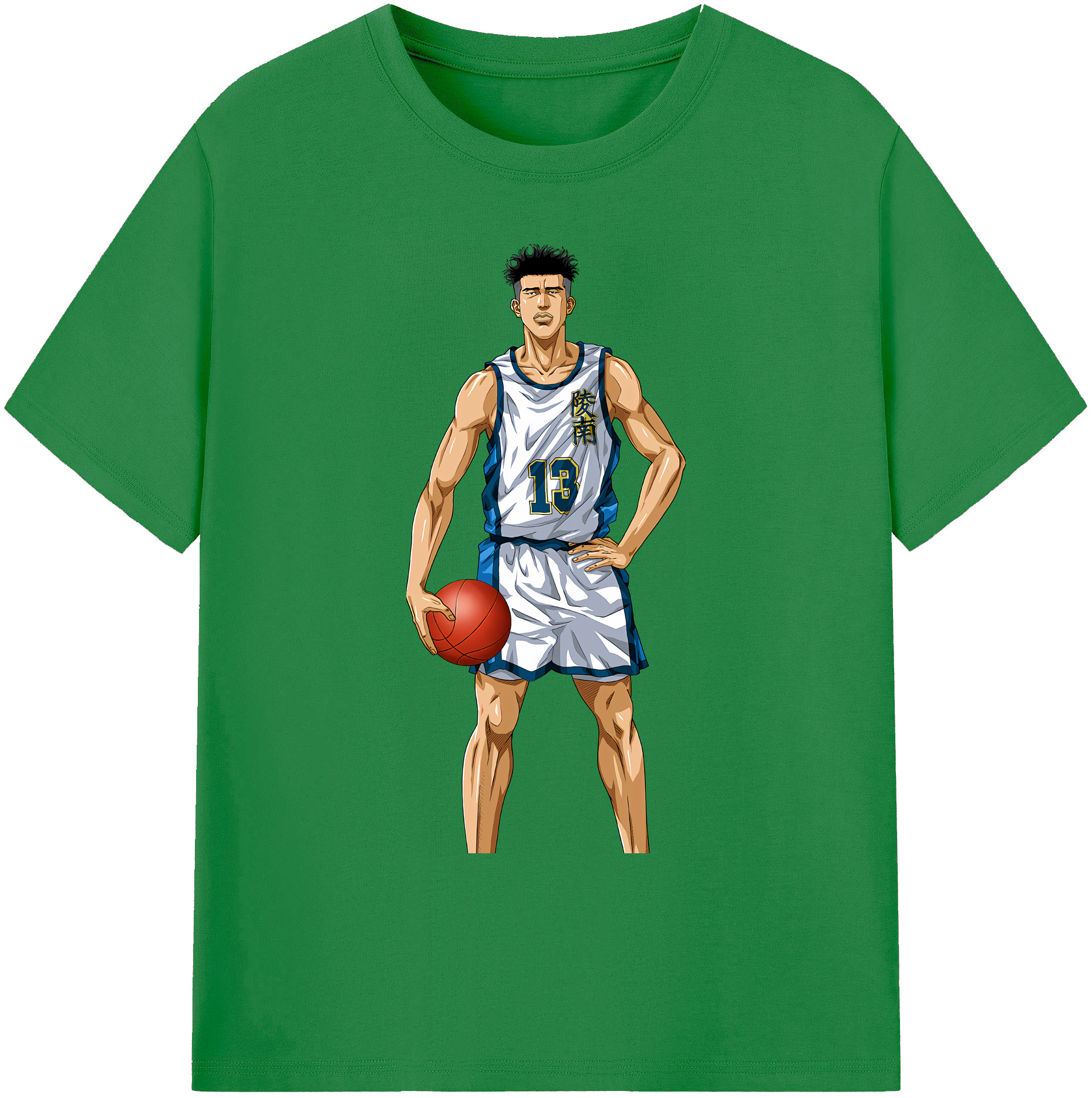（画像用） SLAM DUNK／スラムダンク 綿100％ メンズ半袖Tシャツ｜肌触りやわらか＆通気性