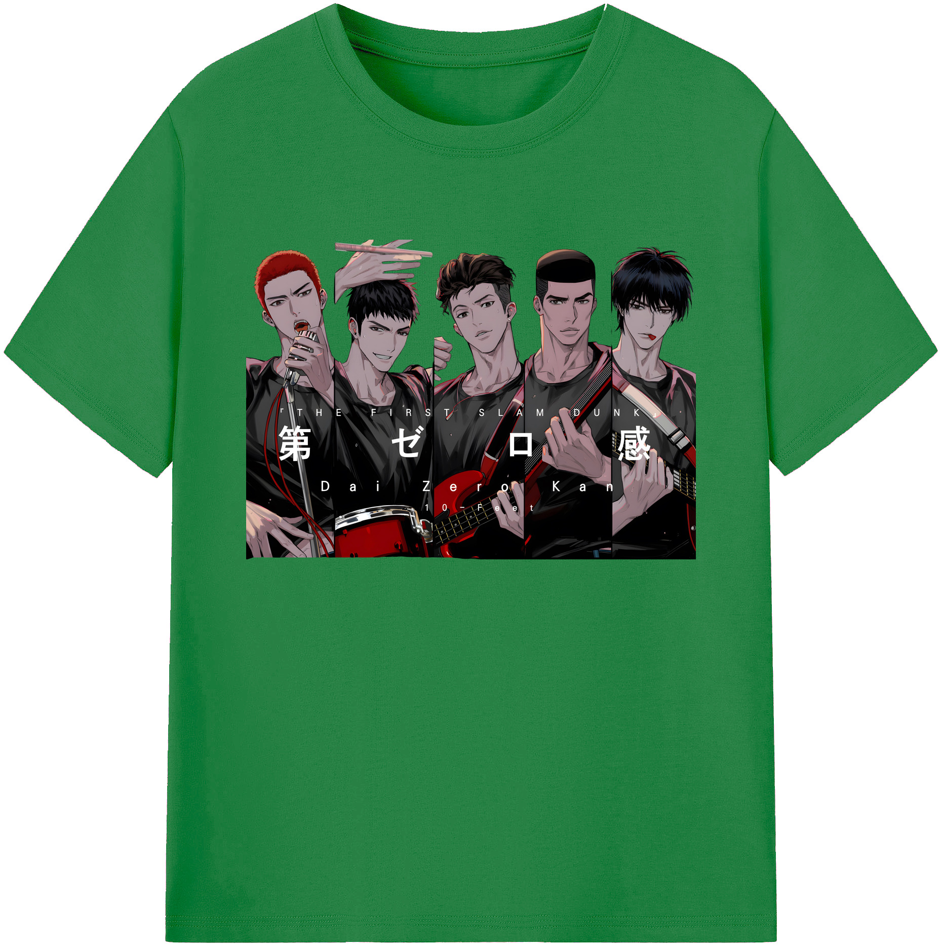 （画像用） SLAM DUNK／スラムダンク 綿100％ メンズ半袖Tシャツ｜肌触りやわらか＆通気性