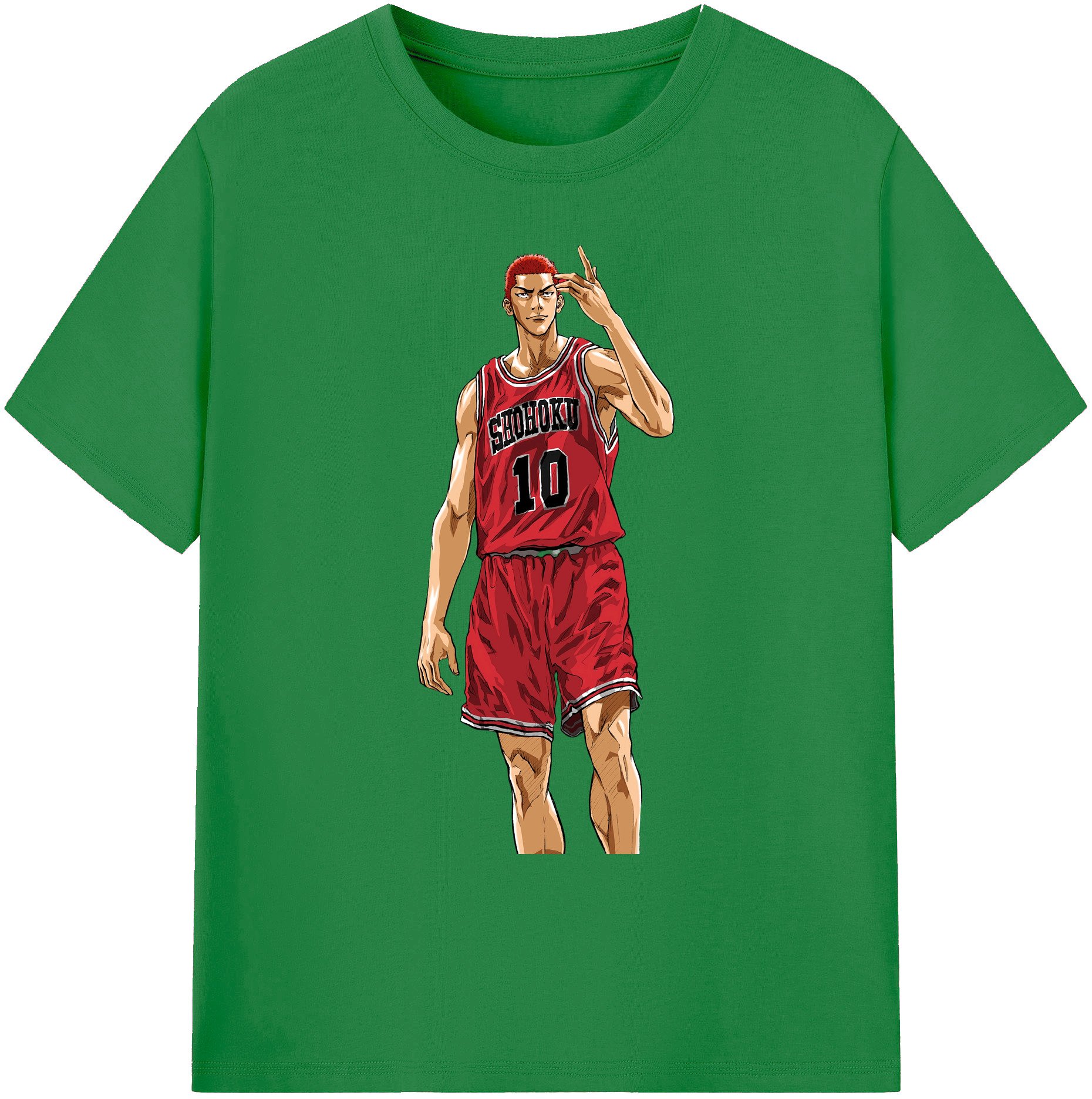 （画像用） SLAM DUNK／スラムダンク 綿100％ メンズ半袖Tシャツ｜肌触りやわらか＆通気性