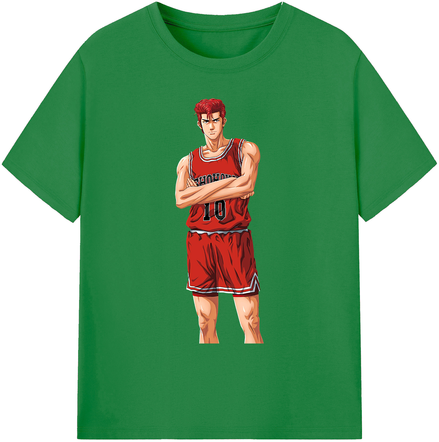（画像用） SLAM DUNK／スラムダンク 綿100％ メンズ半袖Tシャツ｜肌触りやわらか＆通気性