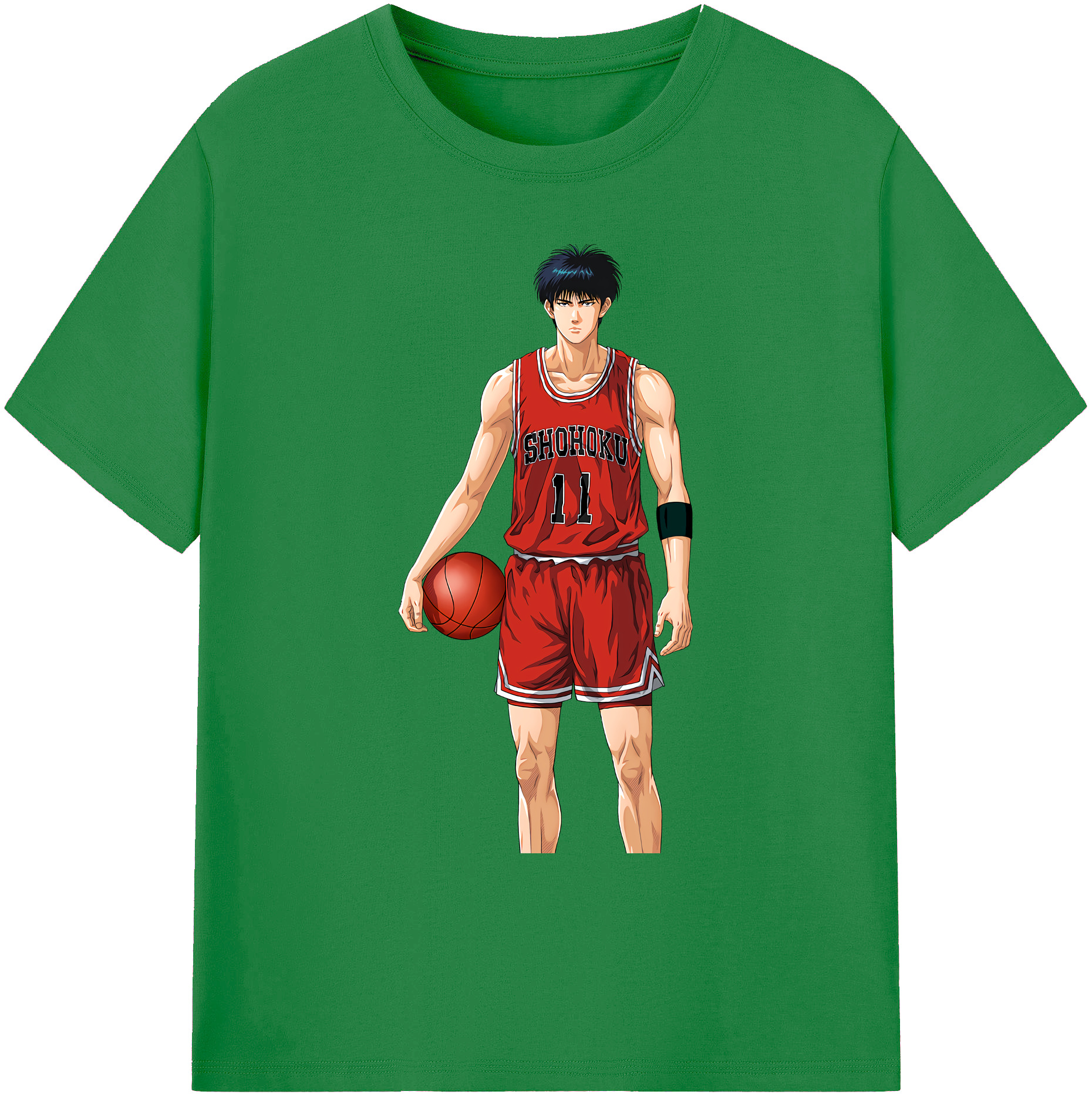 （画像用） SLAM DUNK／スラムダンク 綿100％ メンズ半袖Tシャツ｜肌触りやわらか＆通気性