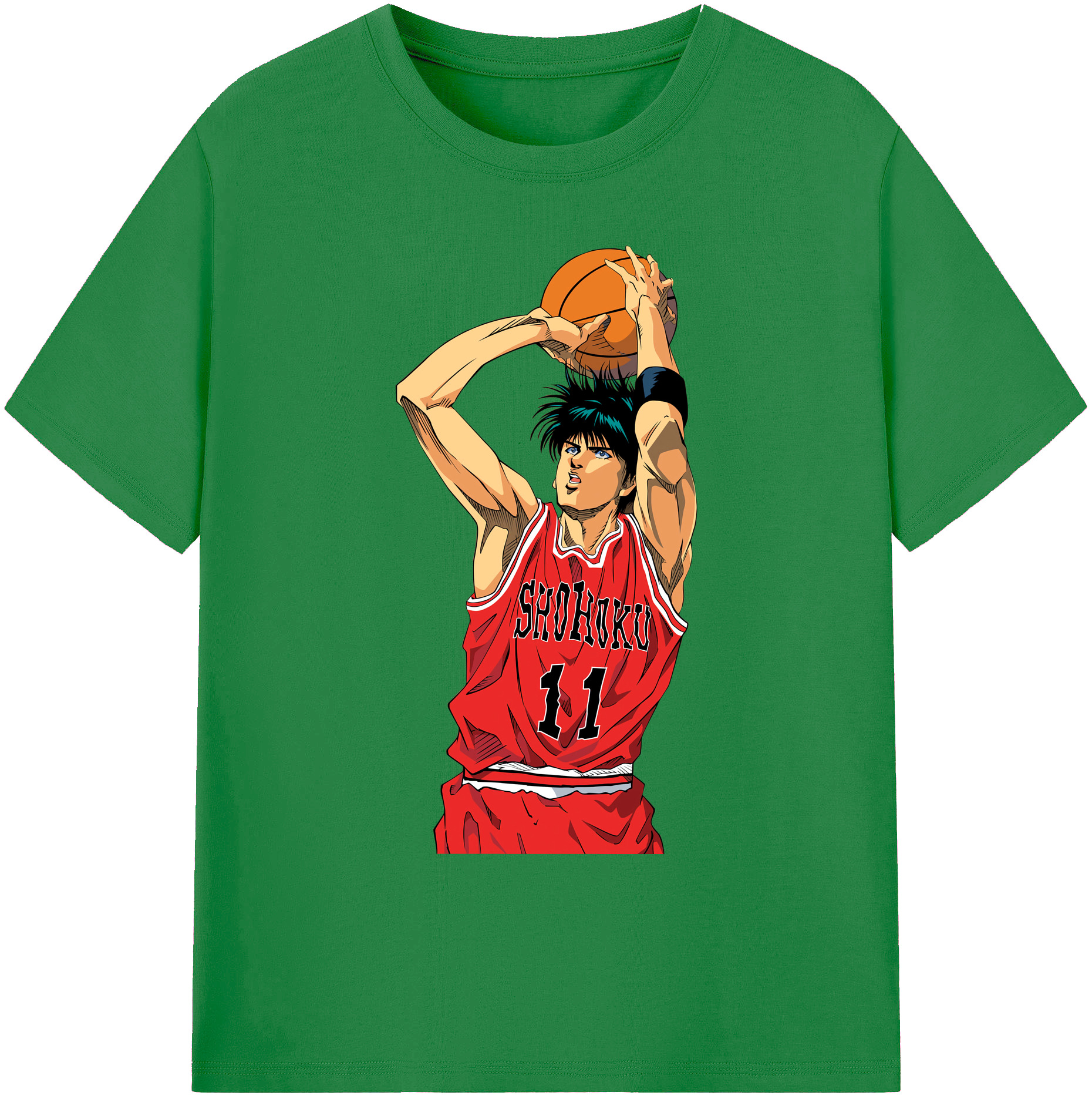 （画像用） SLAM DUNK／スラムダンク 綿100％ メンズ半袖Tシャツ｜肌触りやわらか＆通気性