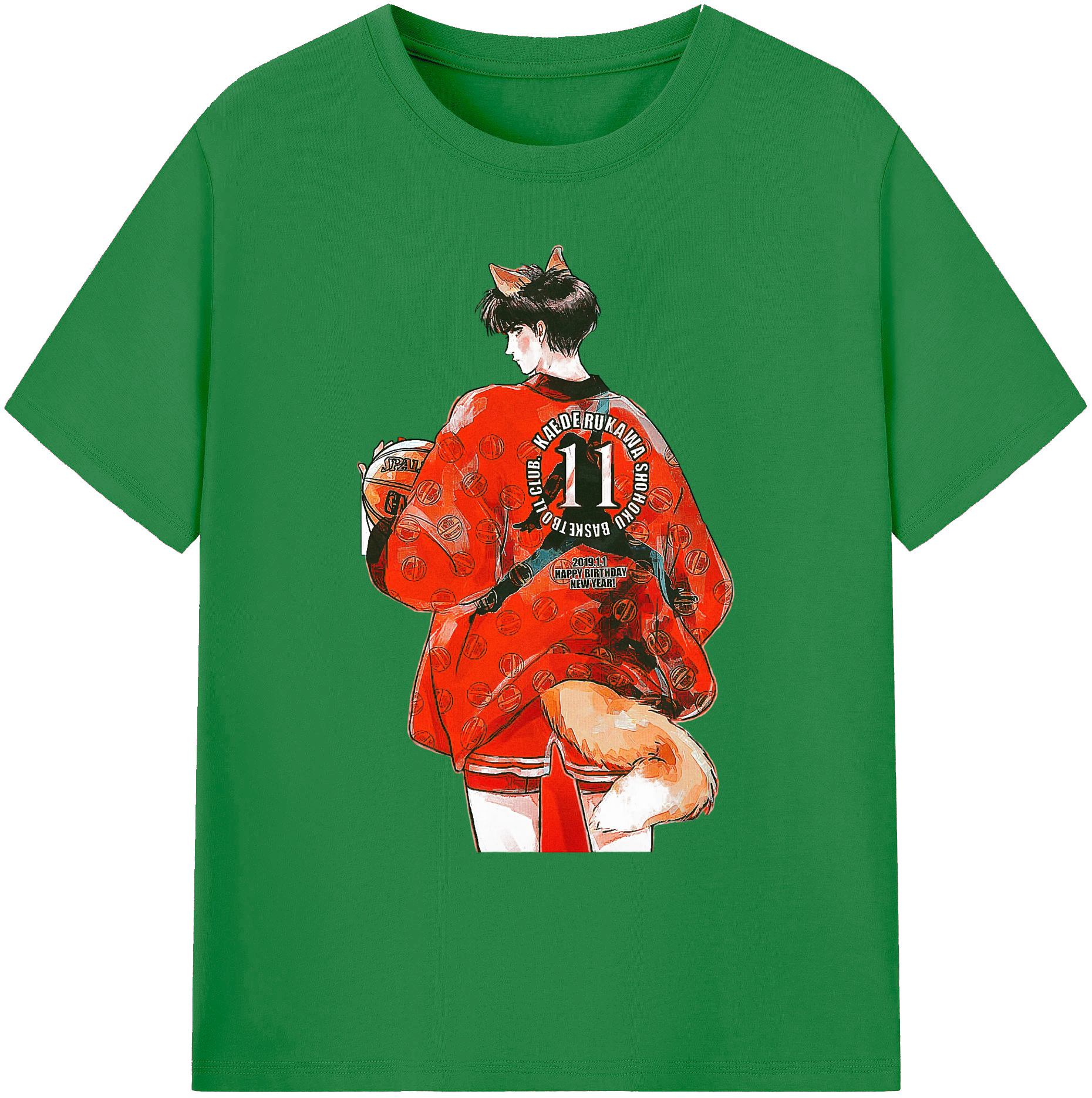 （画像用） SLAM DUNK／スラムダンク 綿100％ メンズ半袖Tシャツ｜肌触りやわらか＆通気性