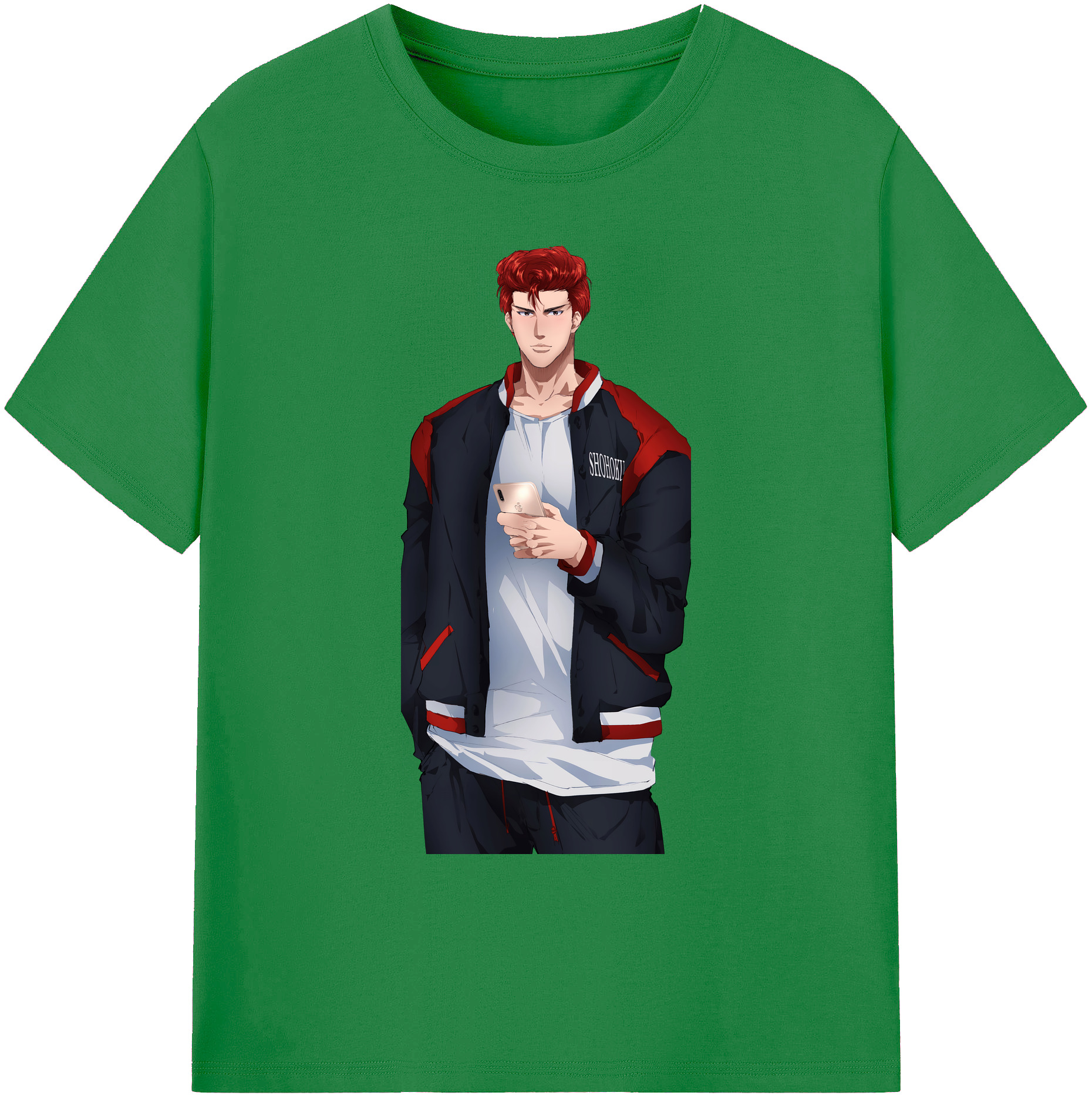 （画像用） SLAM DUNK／スラムダンク 綿100％ メンズ半袖Tシャツ｜肌触りやわらか＆通気性