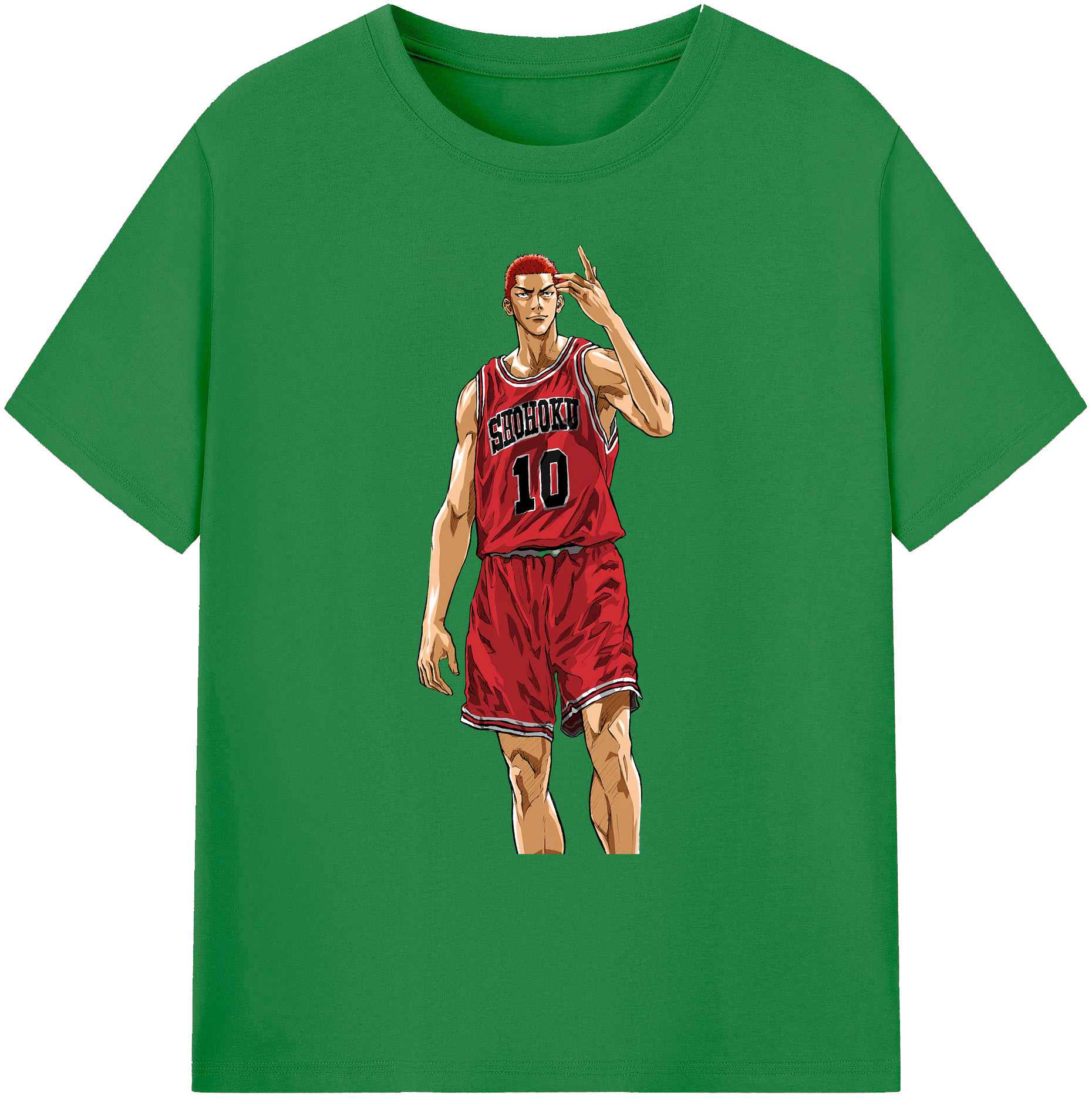 （画像用） SLAM DUNK／スラムダンク 綿100％ メンズ半袖Tシャツ｜肌触りやわらか＆通気性