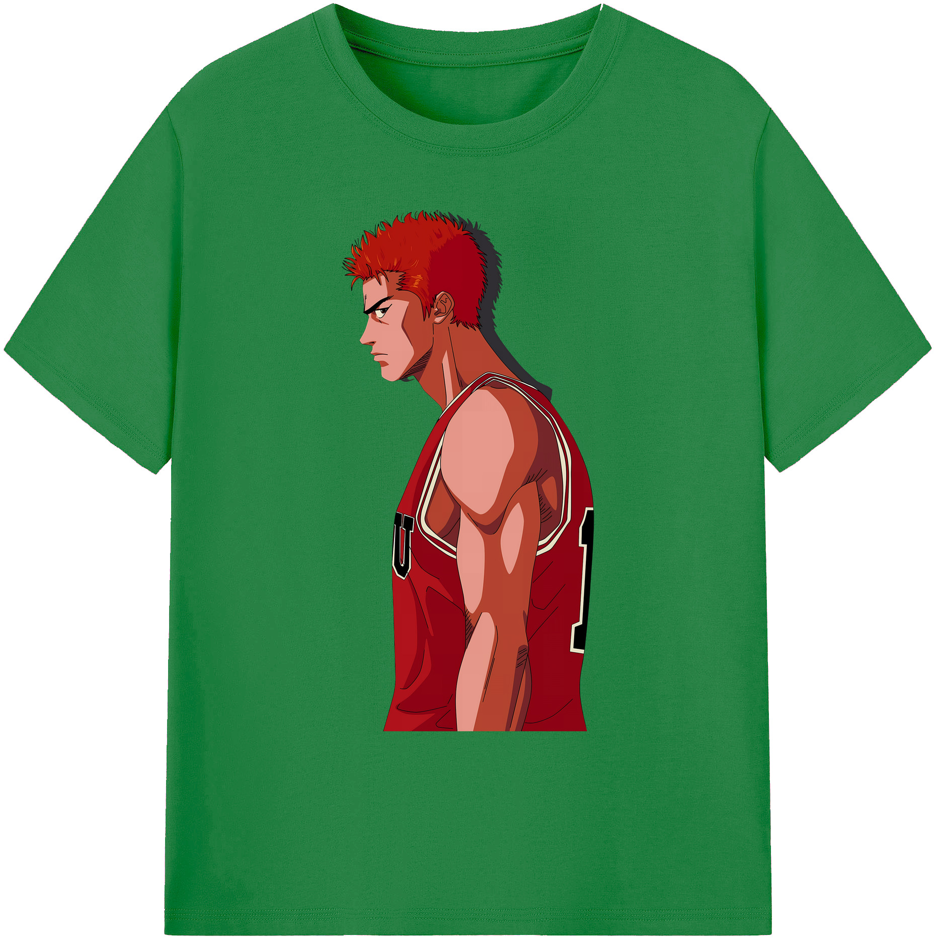 （画像用） SLAM DUNK／スラムダンク 綿100％ メンズ半袖Tシャツ｜肌触りやわらか＆通気性