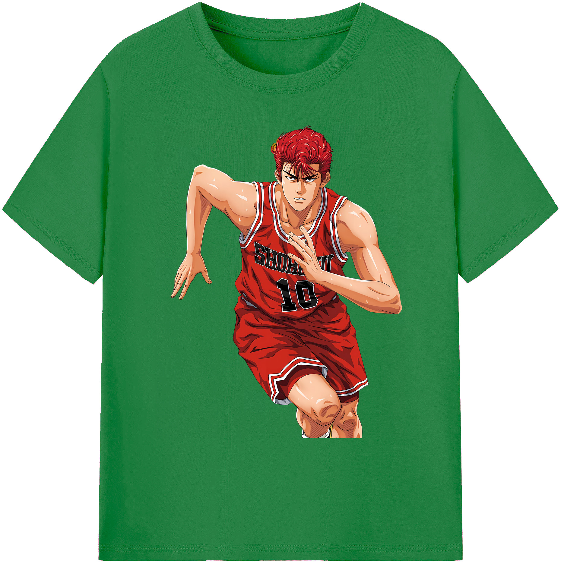 （画像用） SLAM DUNK／スラムダンク 綿100％ メンズ半袖Tシャツ｜肌触りやわらか＆通気性