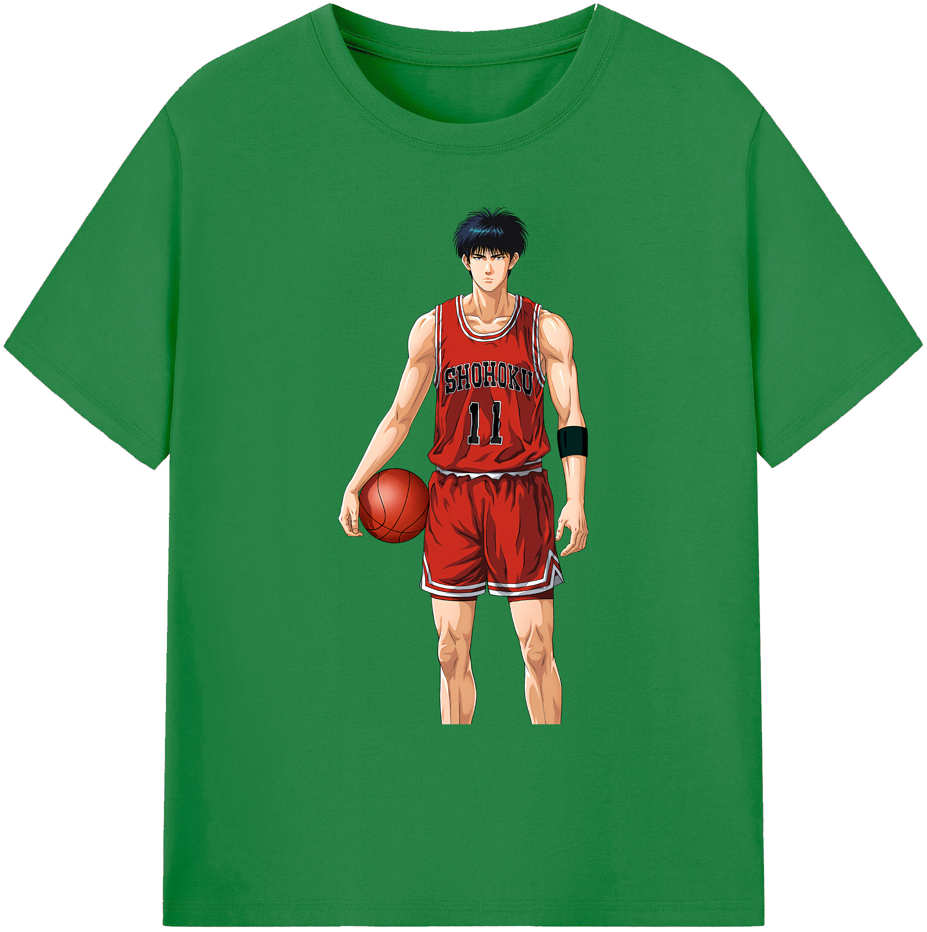 （画像用） SLAM DUNK／スラムダンク 綿100％ メンズ半袖Tシャツ｜肌触りやわらか＆通気性
