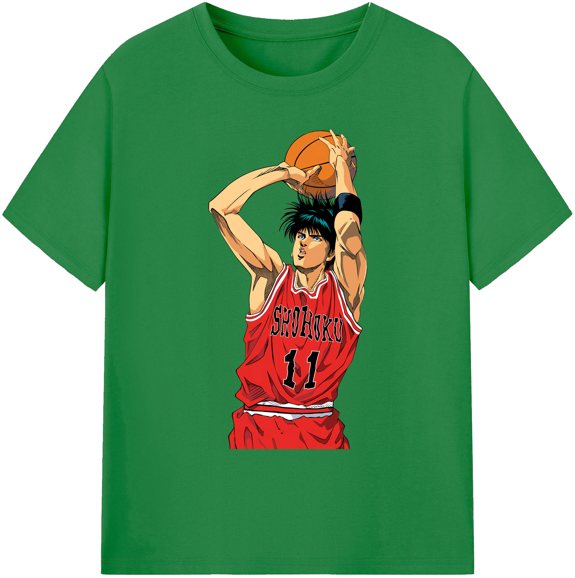 （画像用） SLAM DUNK／スラムダンク 綿100％ メンズ半袖Tシャツ｜肌触りやわらか＆通気性